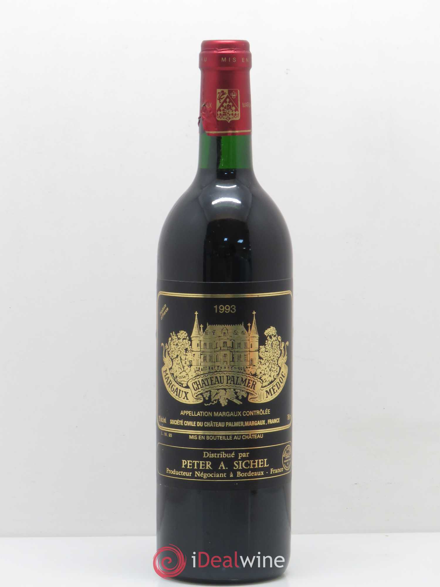 Château Palmer 3ème Grand Cru Classé 1993 - Lot de 1 bouteille - 0