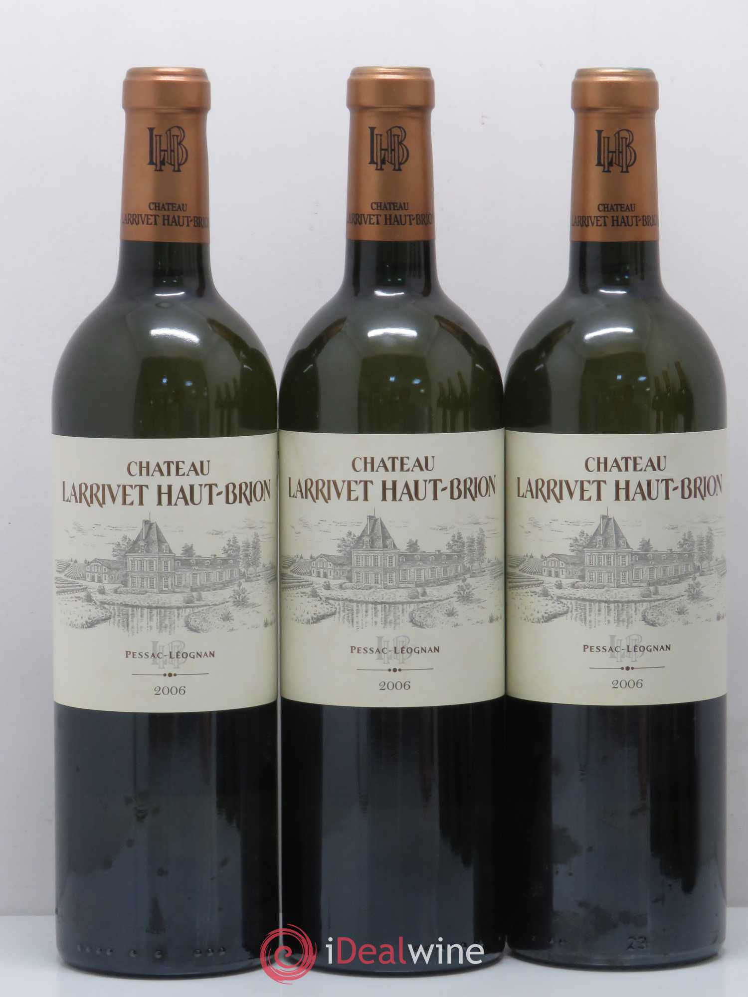 Château Larrivet Haut-Brion 2006 - Lot de 6 bouteilles - 1