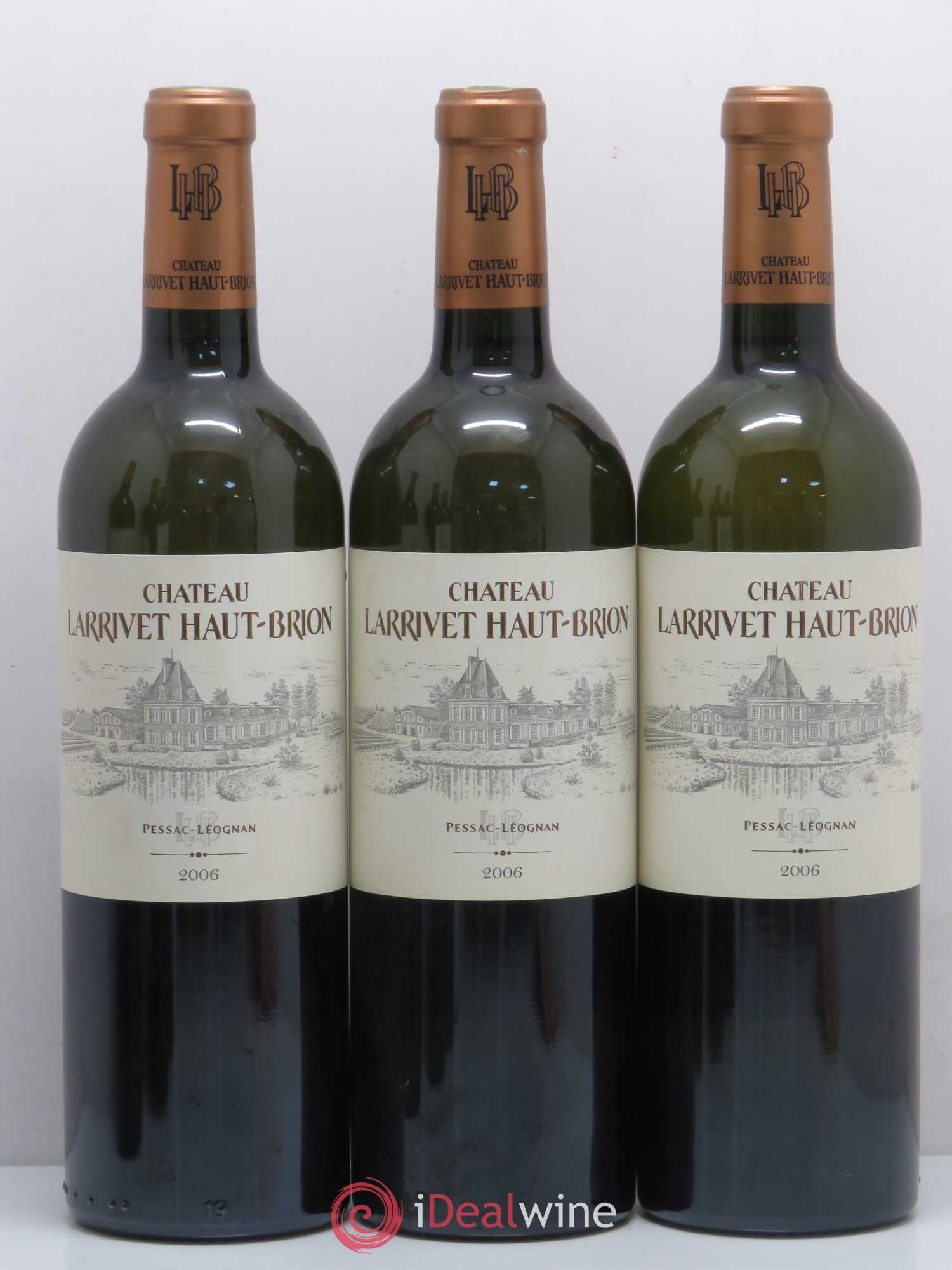 Château Larrivet Haut-Brion 2006 - Lot de 6 bouteilles - 2