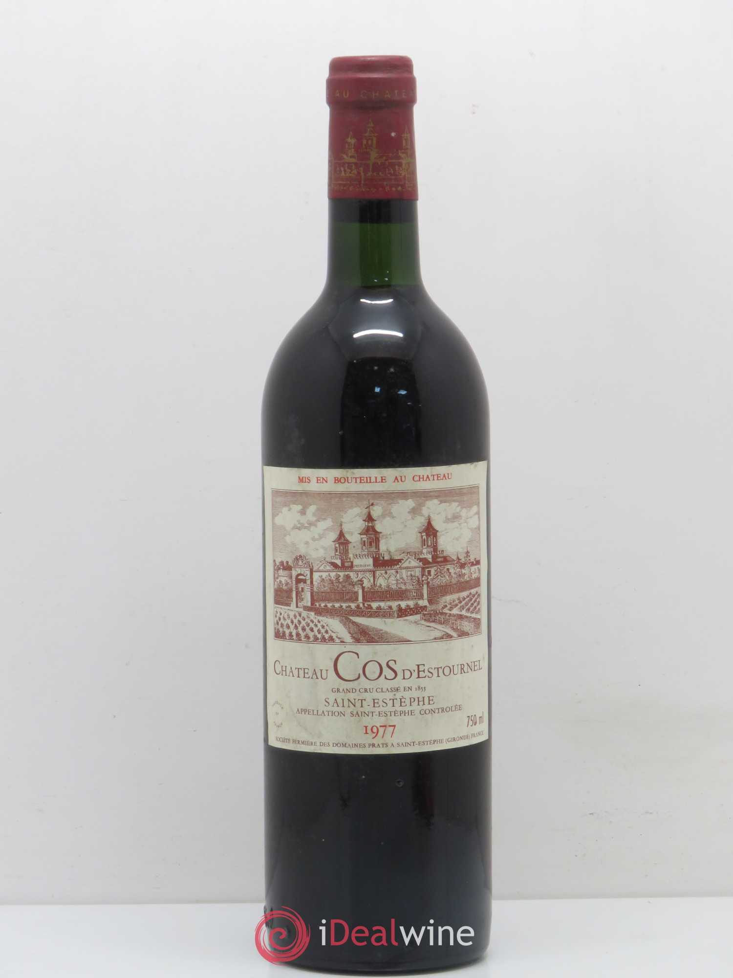 Cos d'Estournel 2ème Grand Cru Classé 1977 - Lot de 1 bouteille - 0