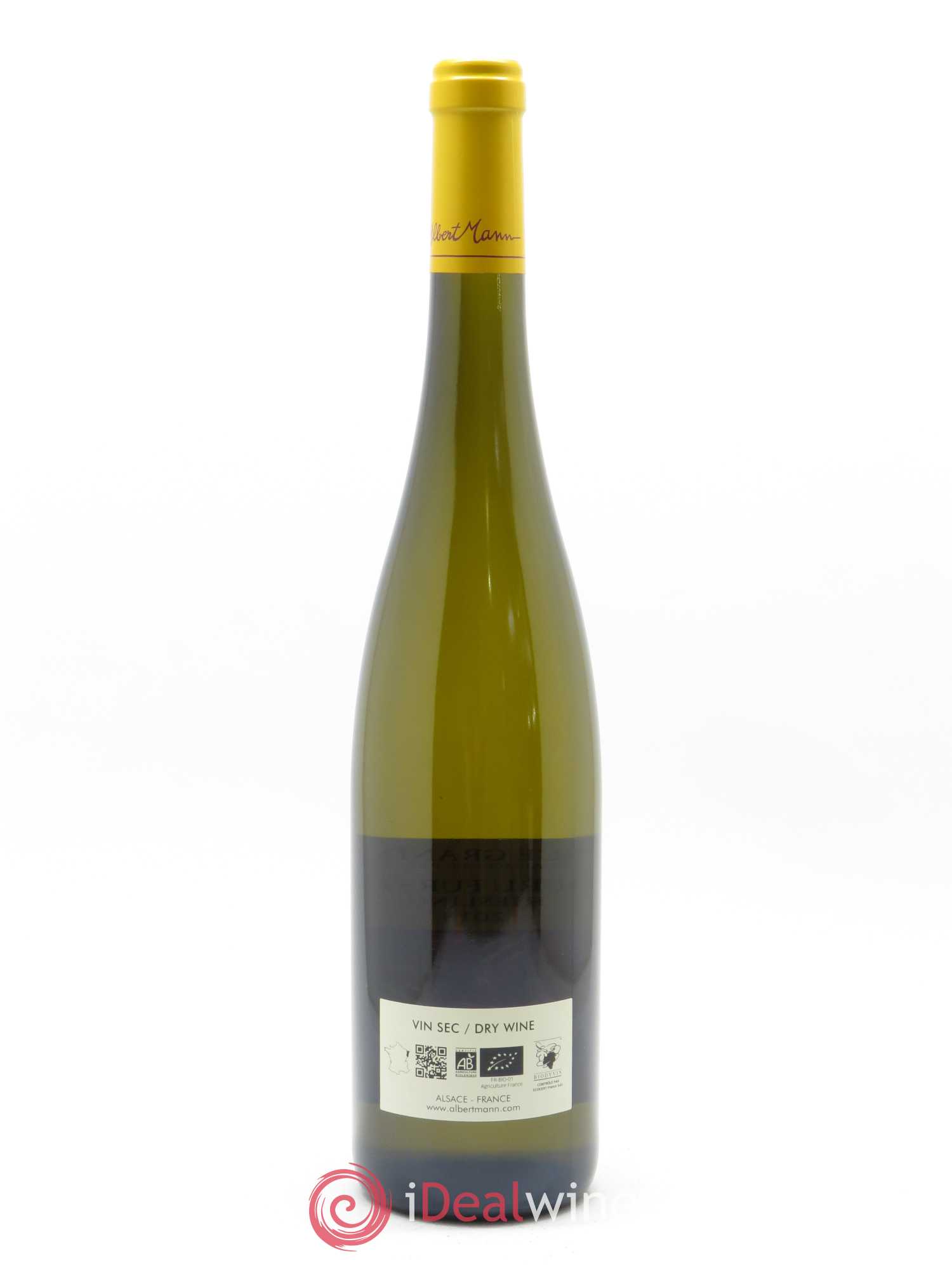 Alsace Riesling Grand Cru Furstentum Albert Mann 2018 - Lot de 1 bouteille - 1