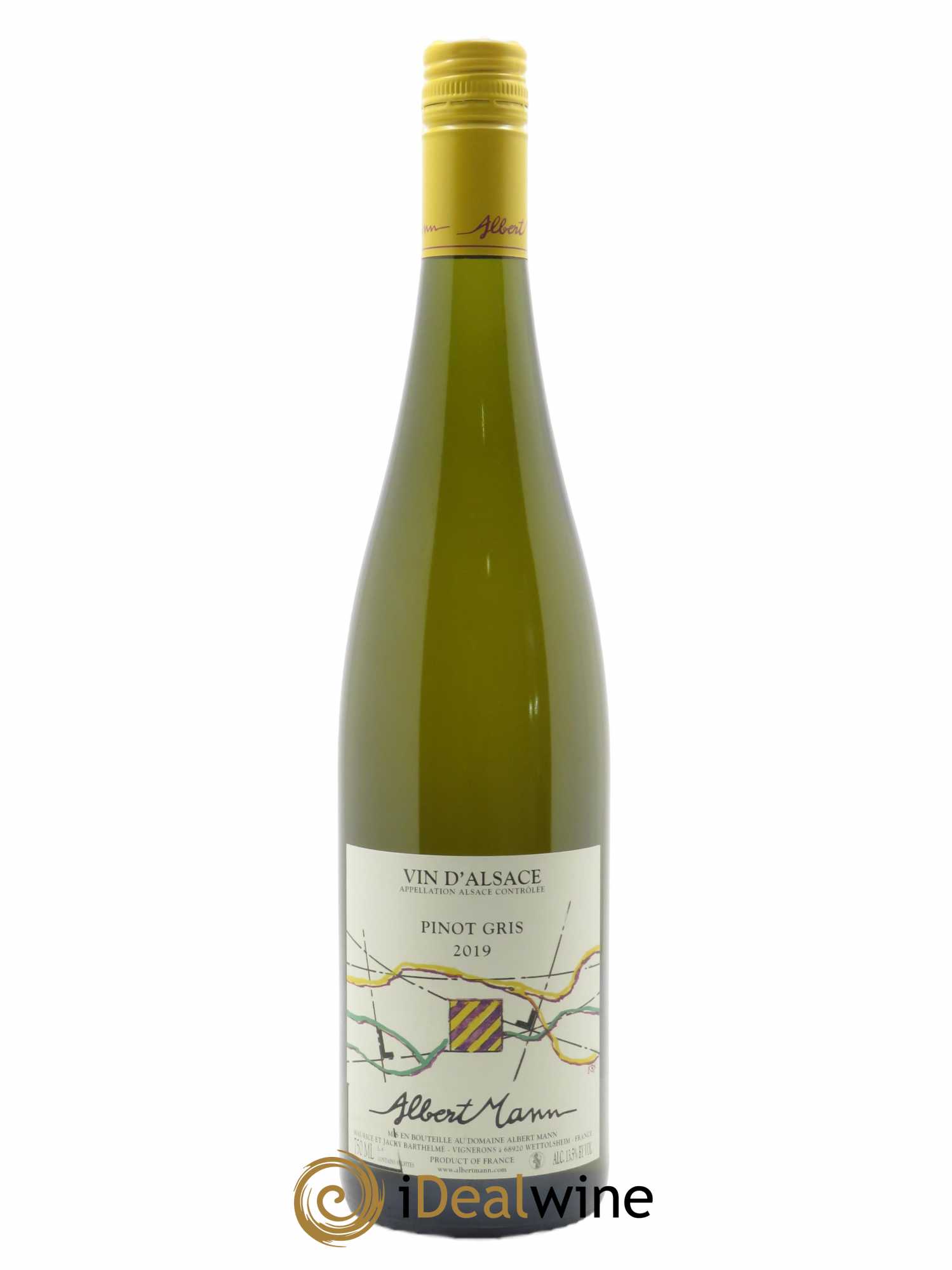 Alsace Pinot Gris Albert Mann 2019 - Lot de 1 bouteille - 0