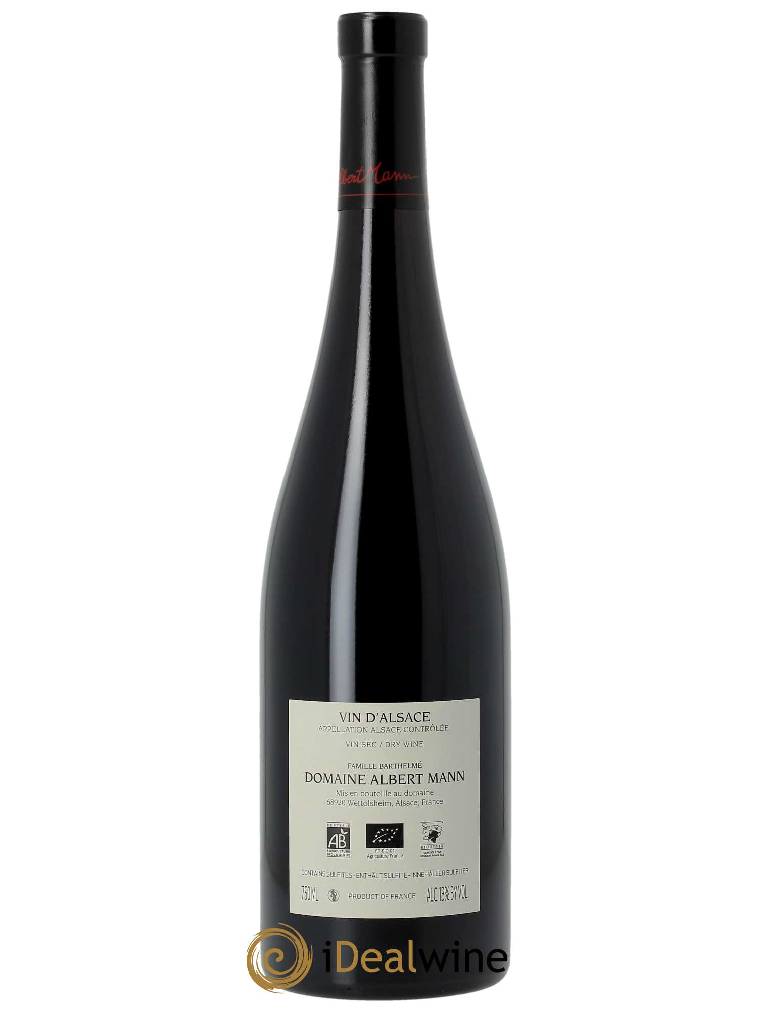 Alsace Pinot Noir Grand Cru Hengst Grand H Albert Mann 2021 - Lotto di 1 bottiglia - 1