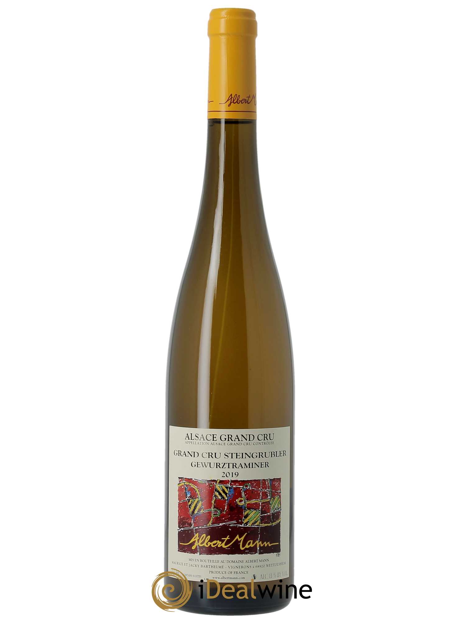 Alsace Gewurztraminer Grand Cru Steingrübler Albert Mann 2019 - Lot of 1 bottle - 0
