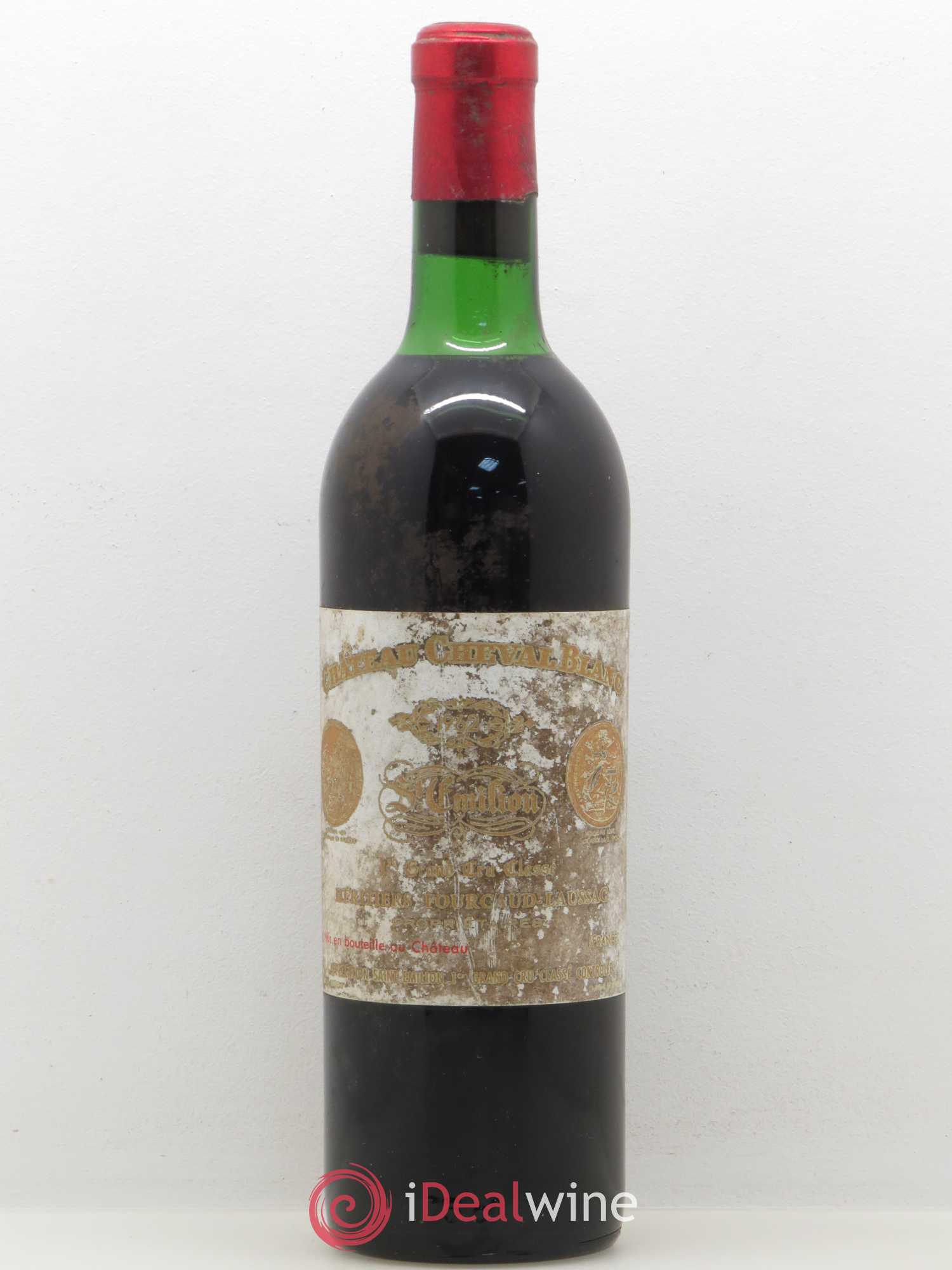 Château Cheval Blanc 1er Grand Cru Classé A 1962 - Lot de 1 bouteille - 0