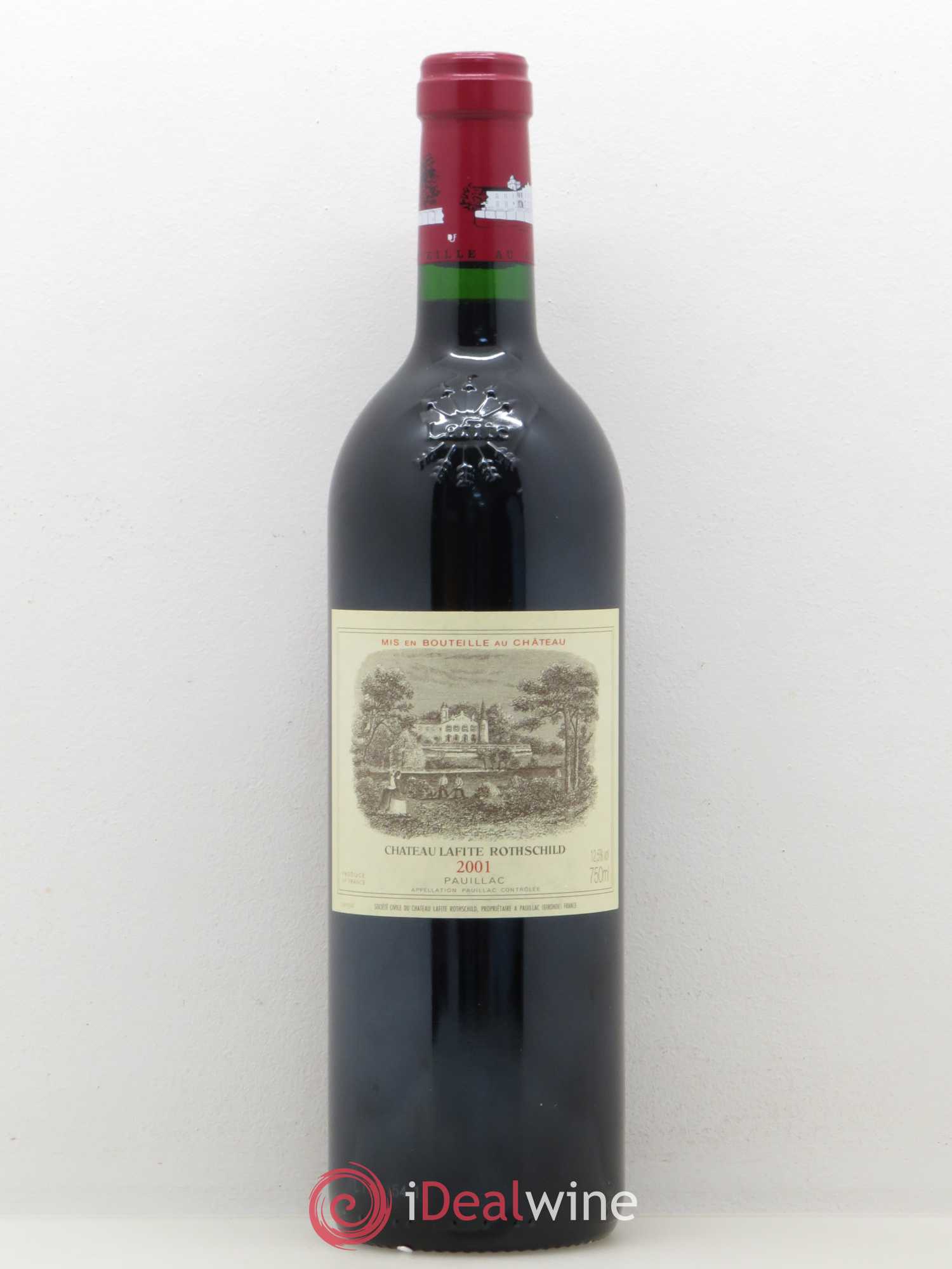 Château Lafite Rothschild 1er Grand Cru Classé 2001 - Lot de 1 bouteille - 0