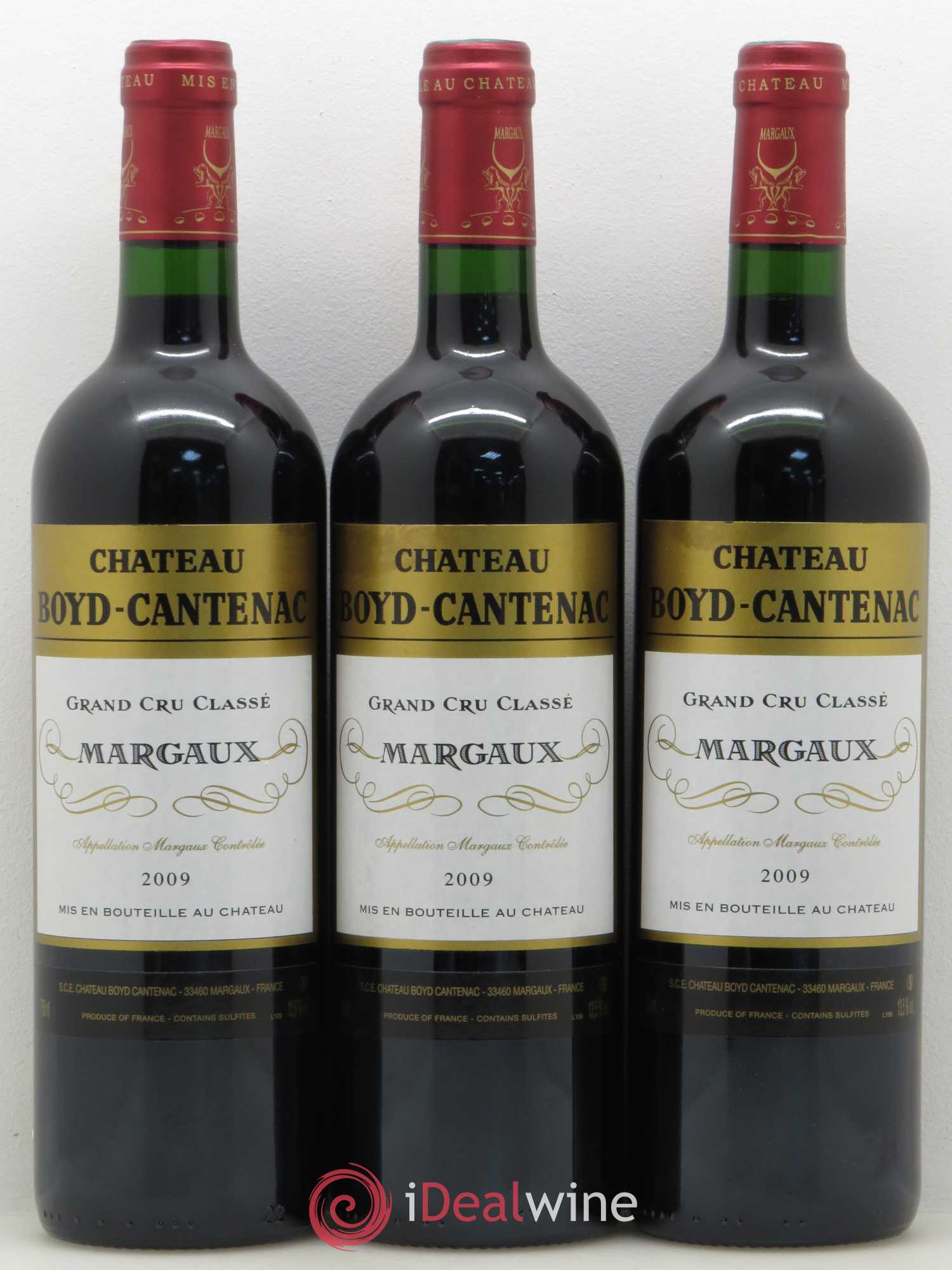 Château Boyd Cantenac 3ème Grand Cru Classé 2009 - Lot de 6 bouteilles - 2