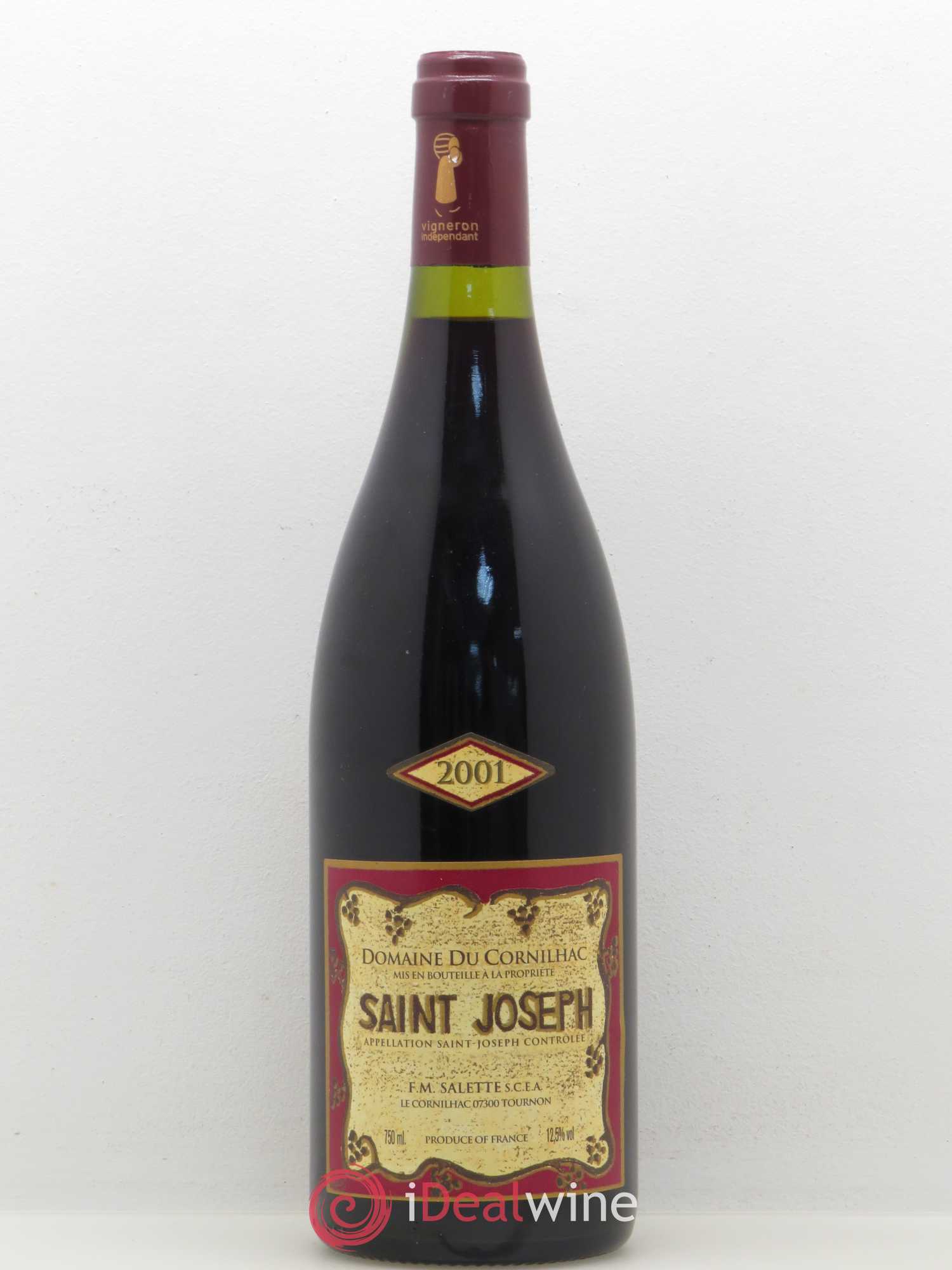 Saint-Joseph Domaine du Cornilhac 2001 - Posten von 1 Flasche - 0