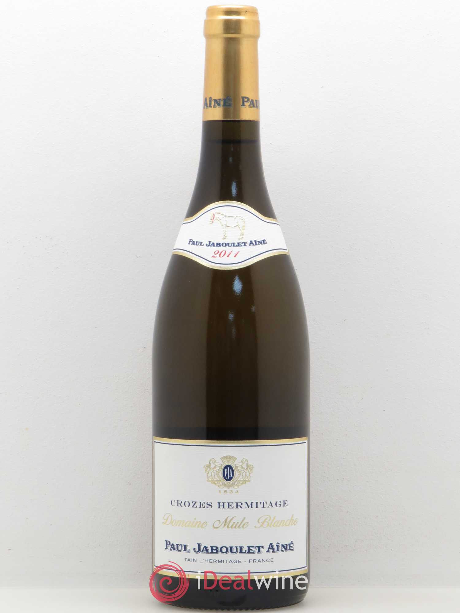 Crozes-Hermitage Mule Blanche Paul Jaboulet Aîné 2011 - Posten von 1 Flasche - 0