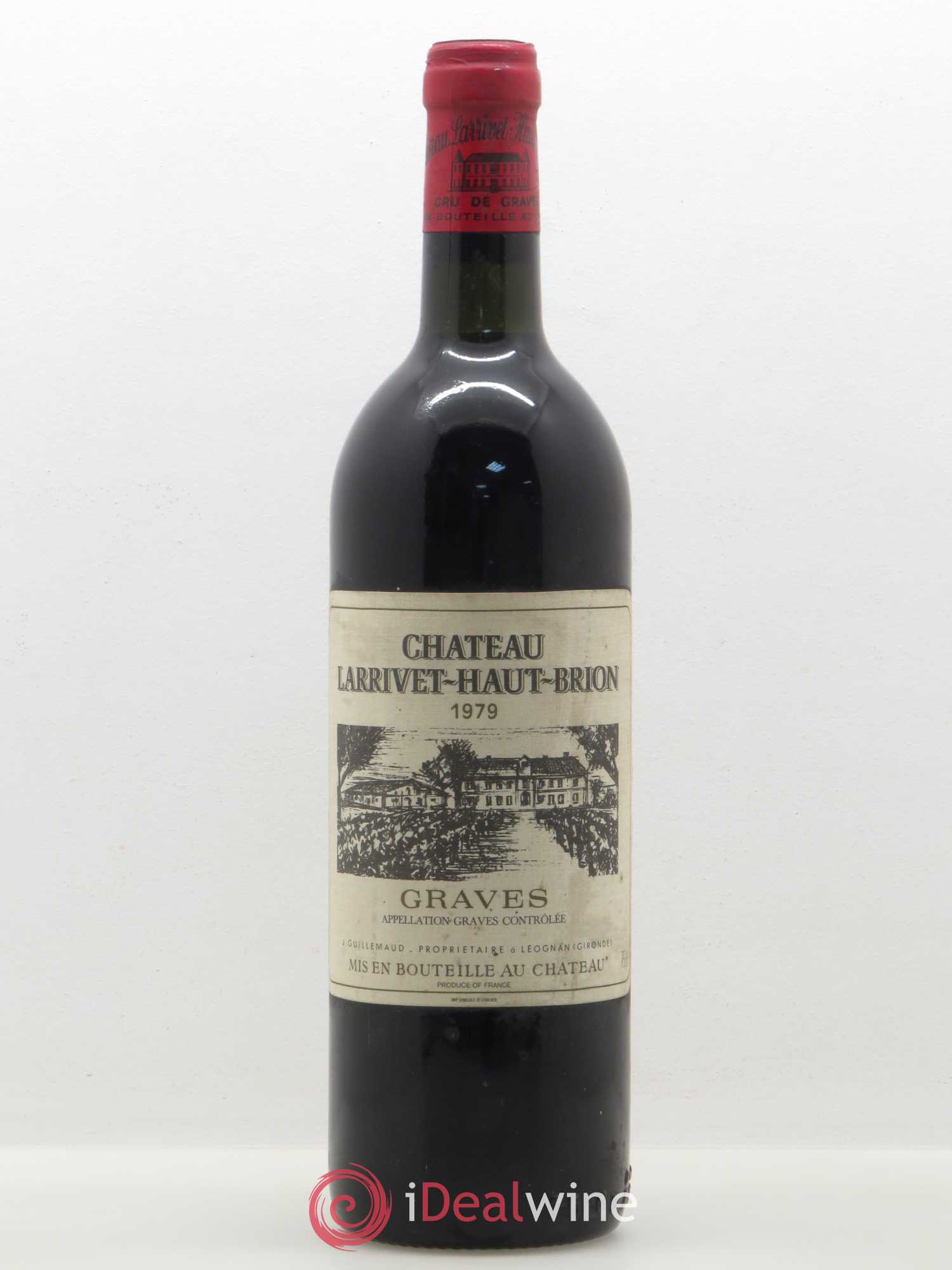 Château Larrivet Haut-Brion 1979 - Lot de 1 bouteille - 0