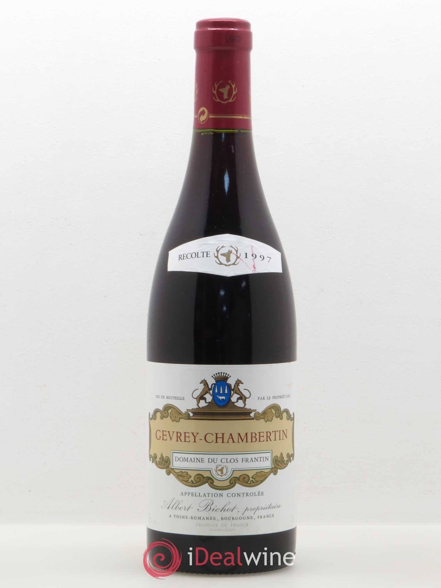 Gevrey-Chambertin Clos Frantin Albert Bichot 1997 - Posten von 1 Flasche - 0