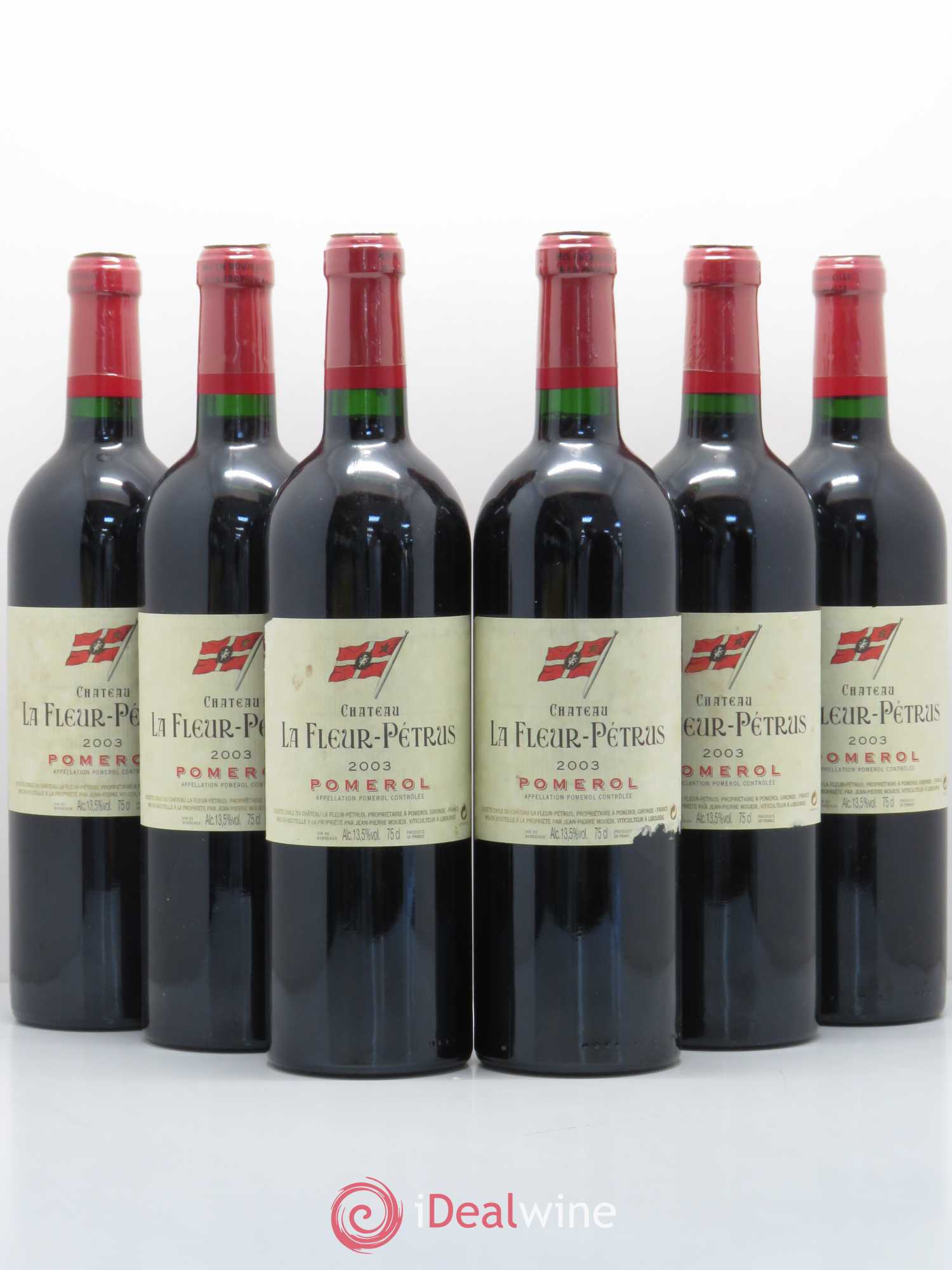 Château la Fleur Petrus 2003 - Lot de 6 bouteilles - 0