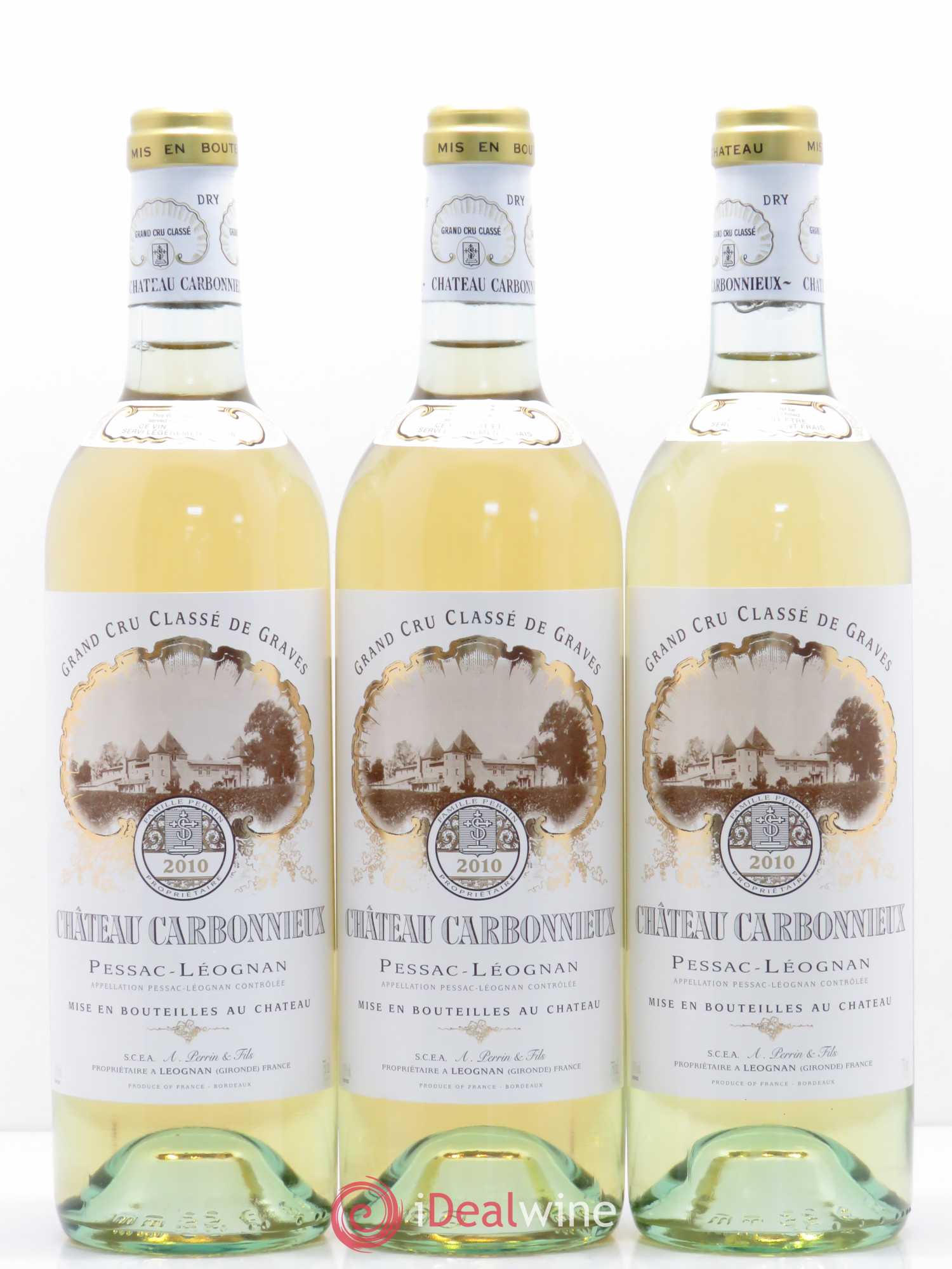 Château Carbonnieux Cru Classé de Graves 2010 - Lot de 6 bouteilles - 2