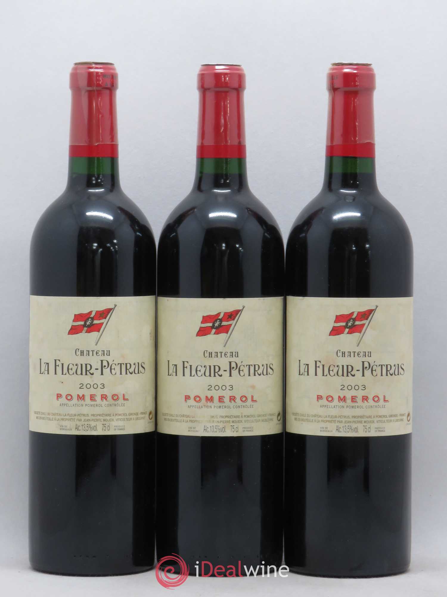 Château la Fleur Petrus 2003 - Lot de 3 bouteilles - 0