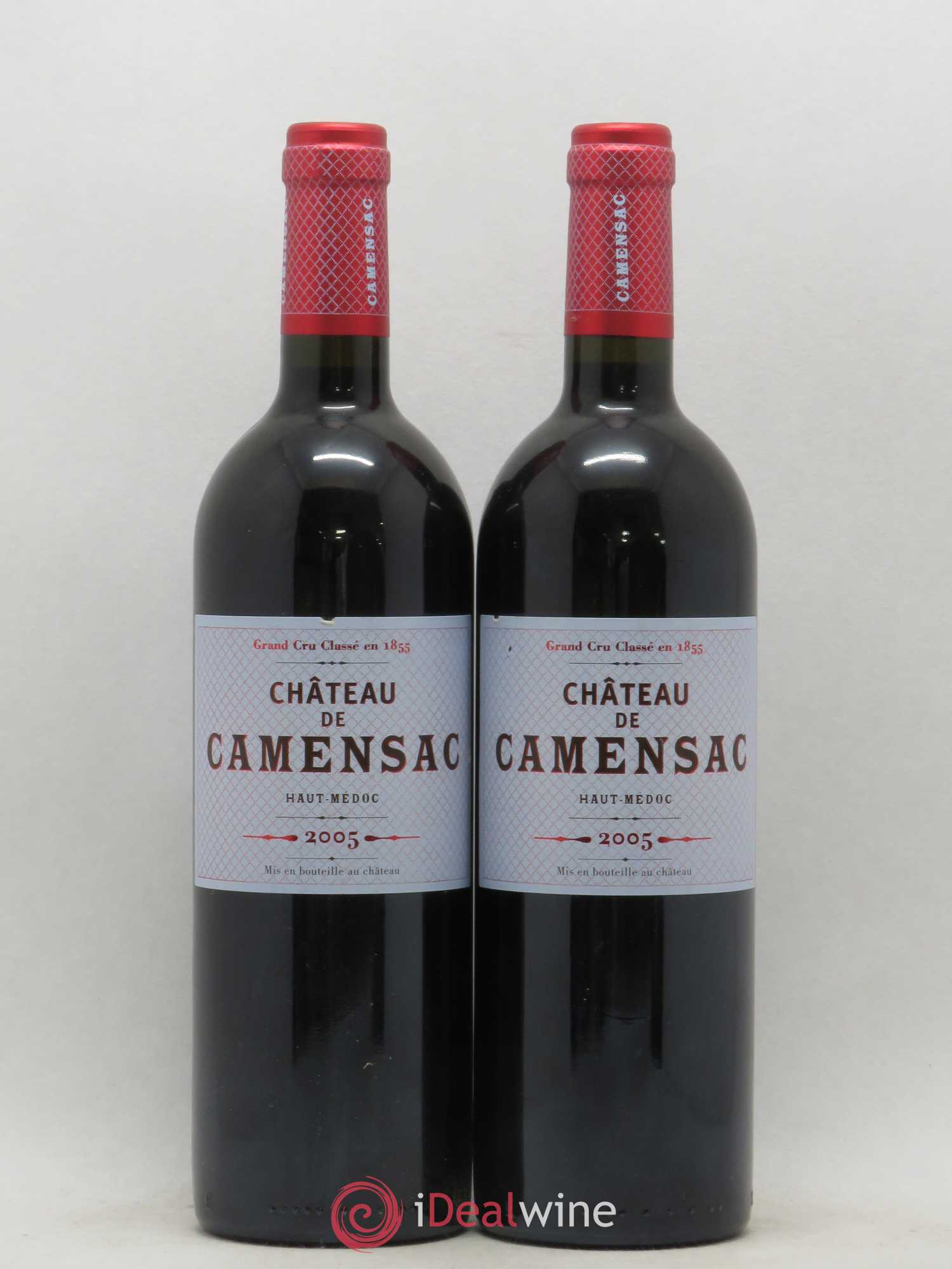 Château Camensac 5ème Grand Cru Classé 2005 - Lot de 2 bouteilles - 0