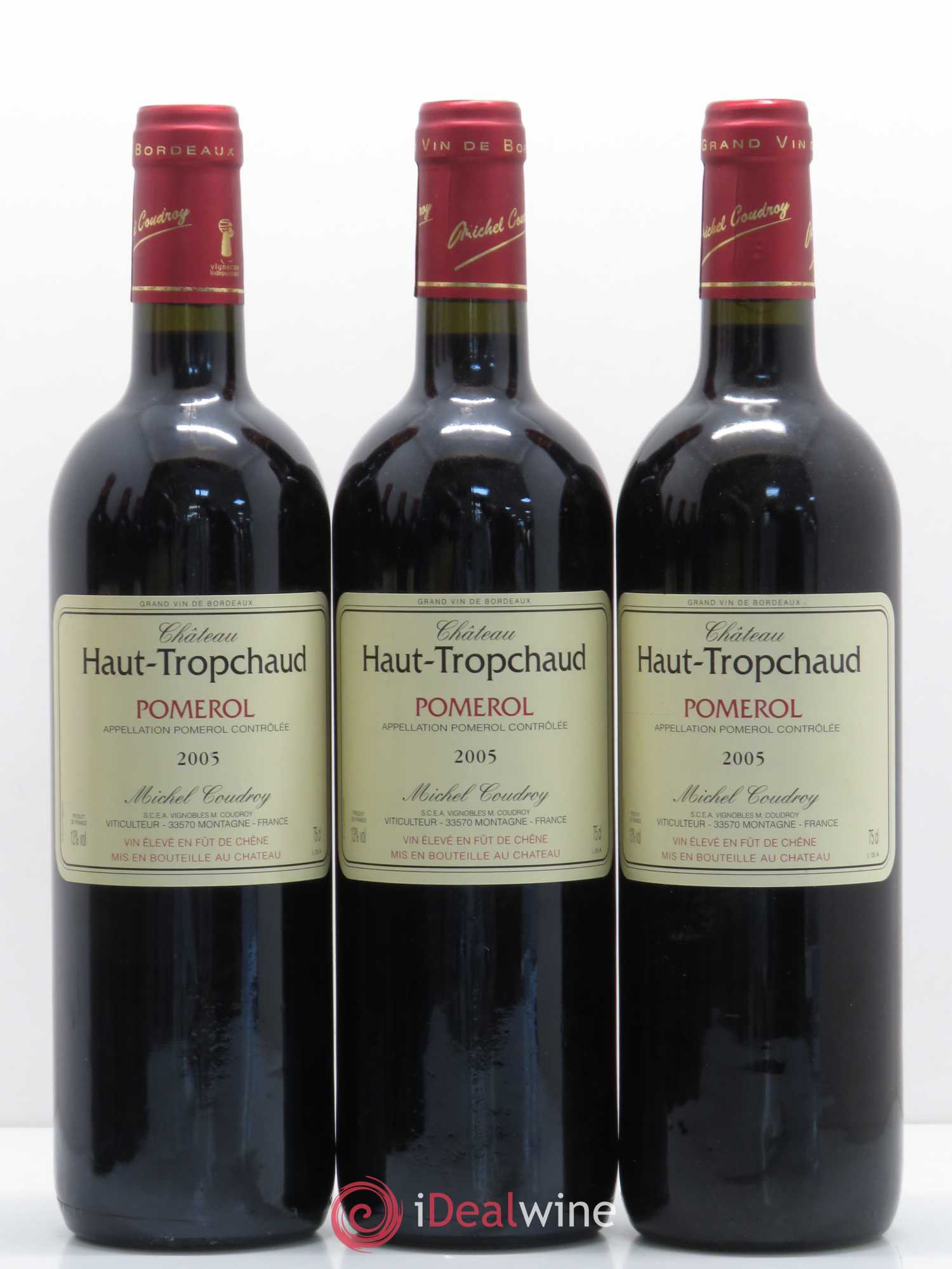 Château Haut Tropchaud 2005 - Lot de 6 bouteilles - 1