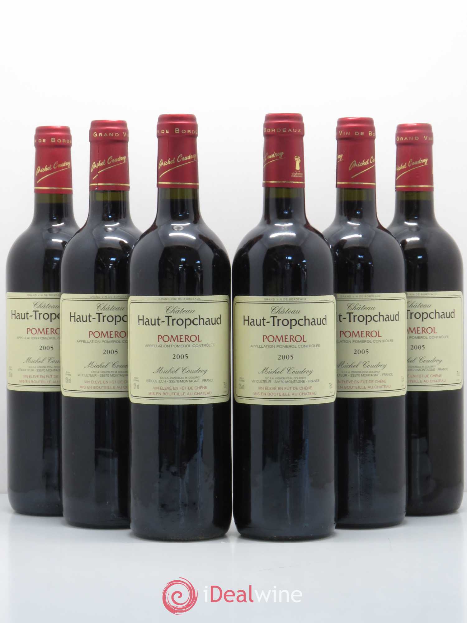 Château Haut Tropchaud 2005 - Lot de 6 bouteilles - 0