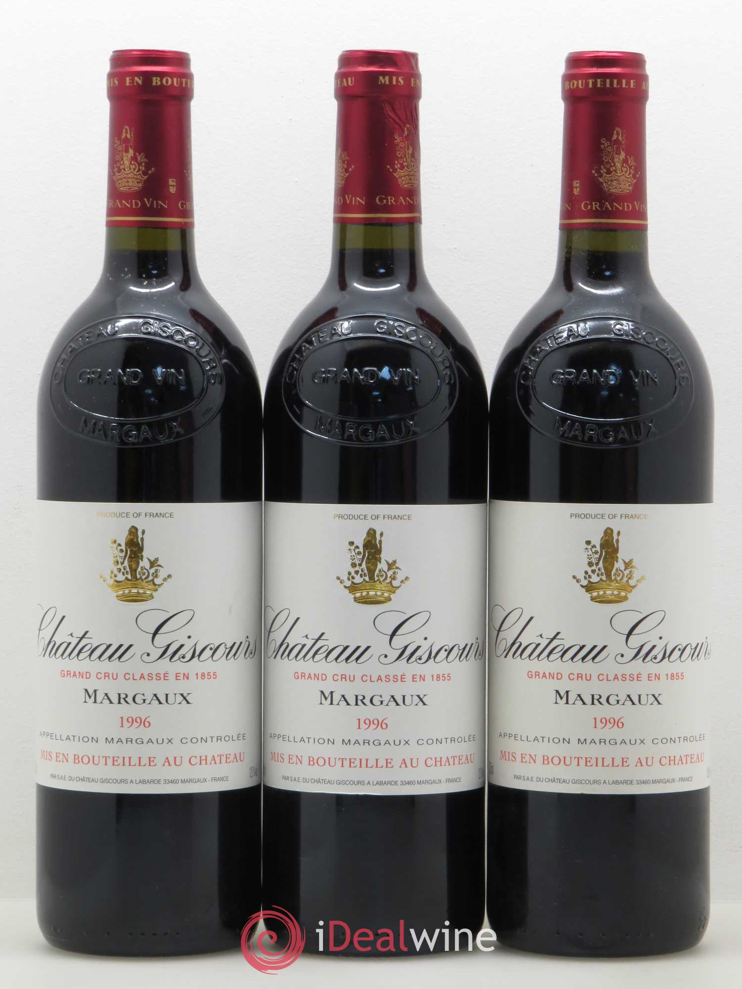 Château Giscours 3ème Grand Cru Classé (sans prix de réserve) 1996 - Lot de 12 bouteilles - 3