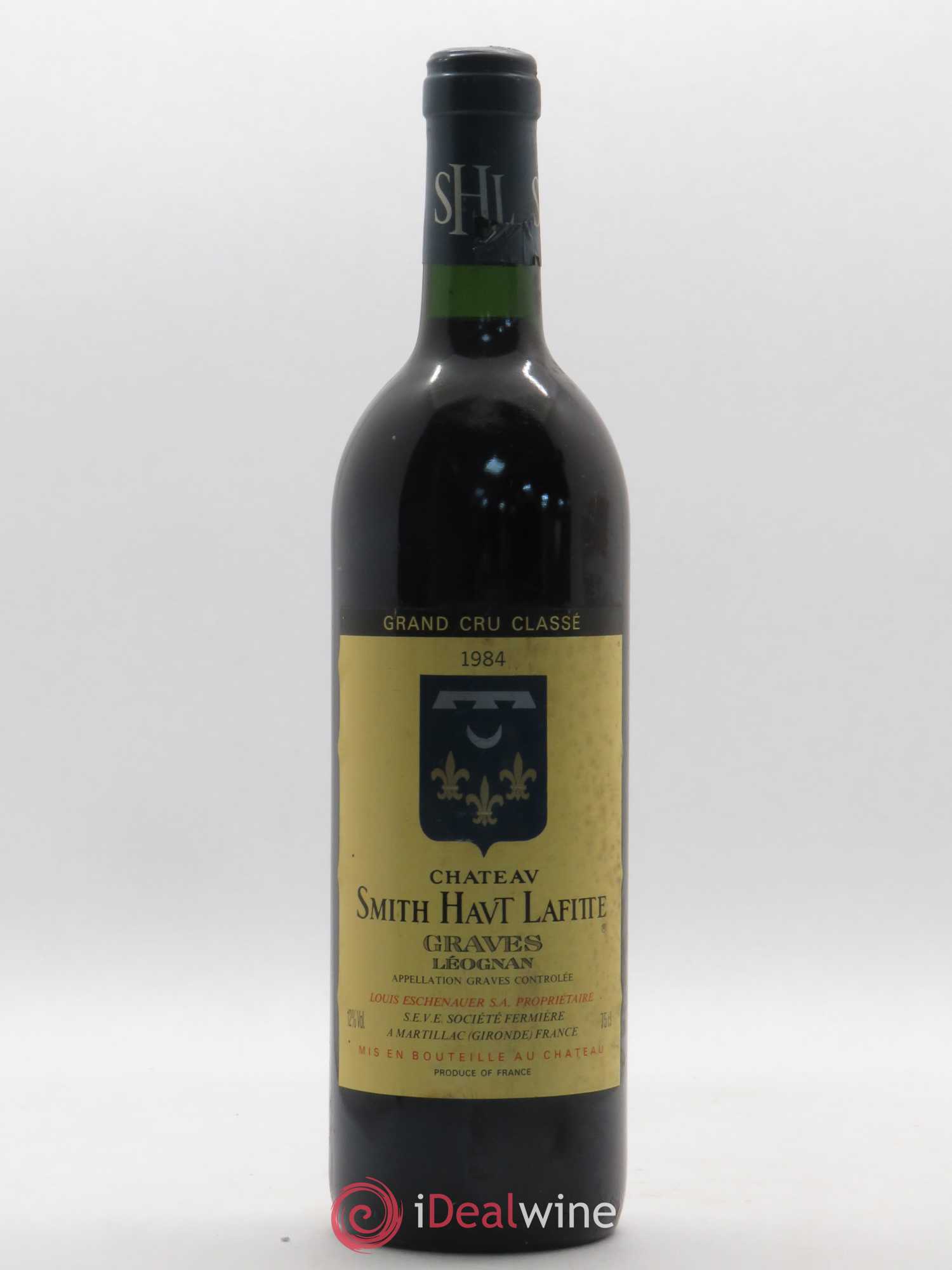 Château Smith Haut Lafitte Cru Classé de Graves 1984 - Lot de 1 bouteille - 0