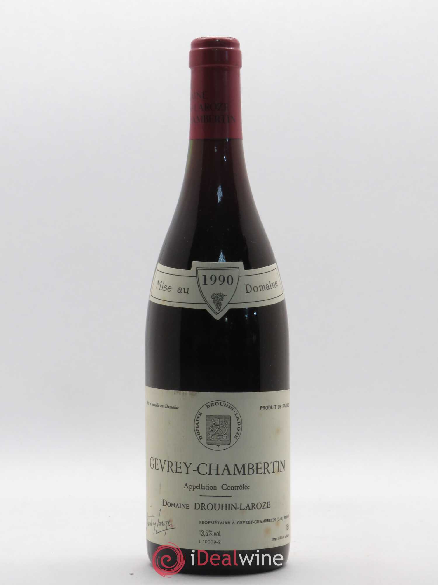 Gevrey-Chambertin Drouhin-Laroze 1990 - Lot de 1 bouteille - 0