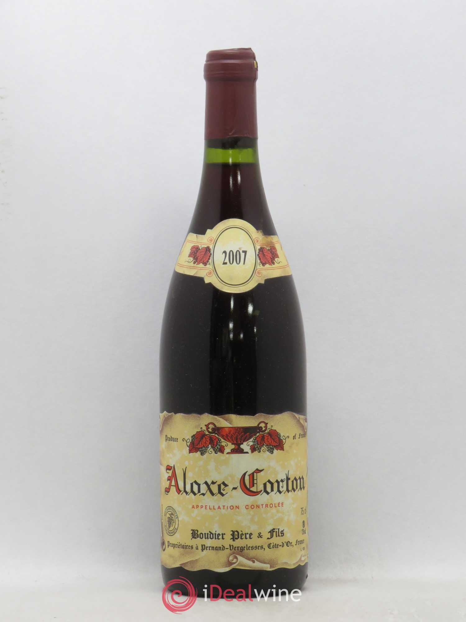 Aloxe-Corton Boudier Père et Fils 2007 - Lot de 1 bouteille - 0