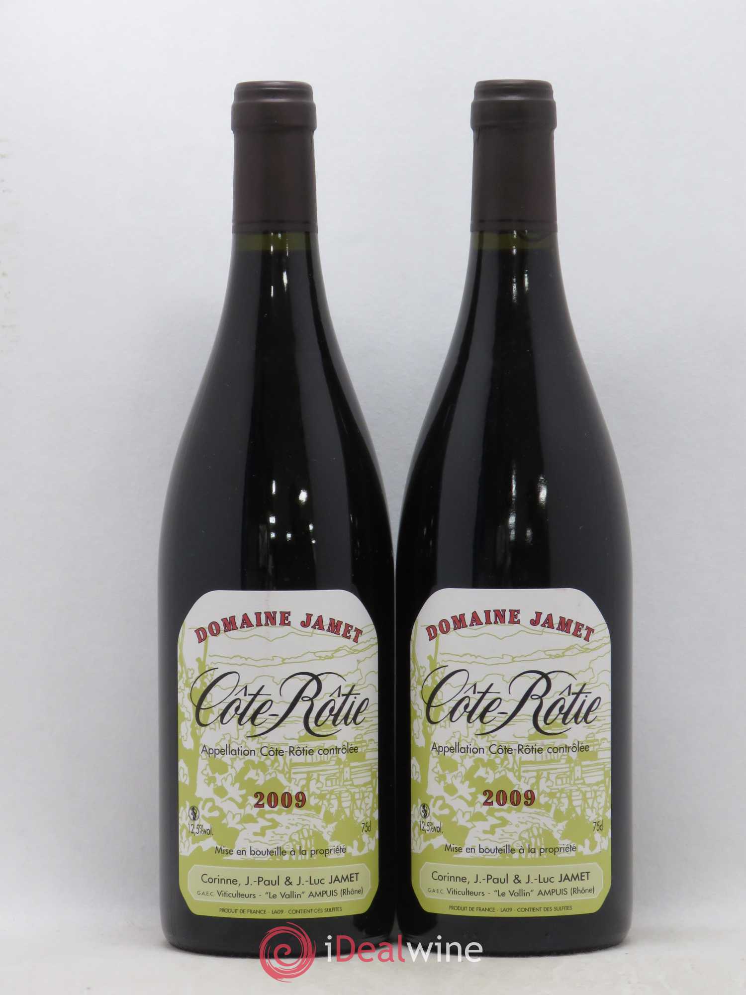 Côte-Rôtie Jamet (Domaine) 2009 - Lot de 2 bouteilles - 0