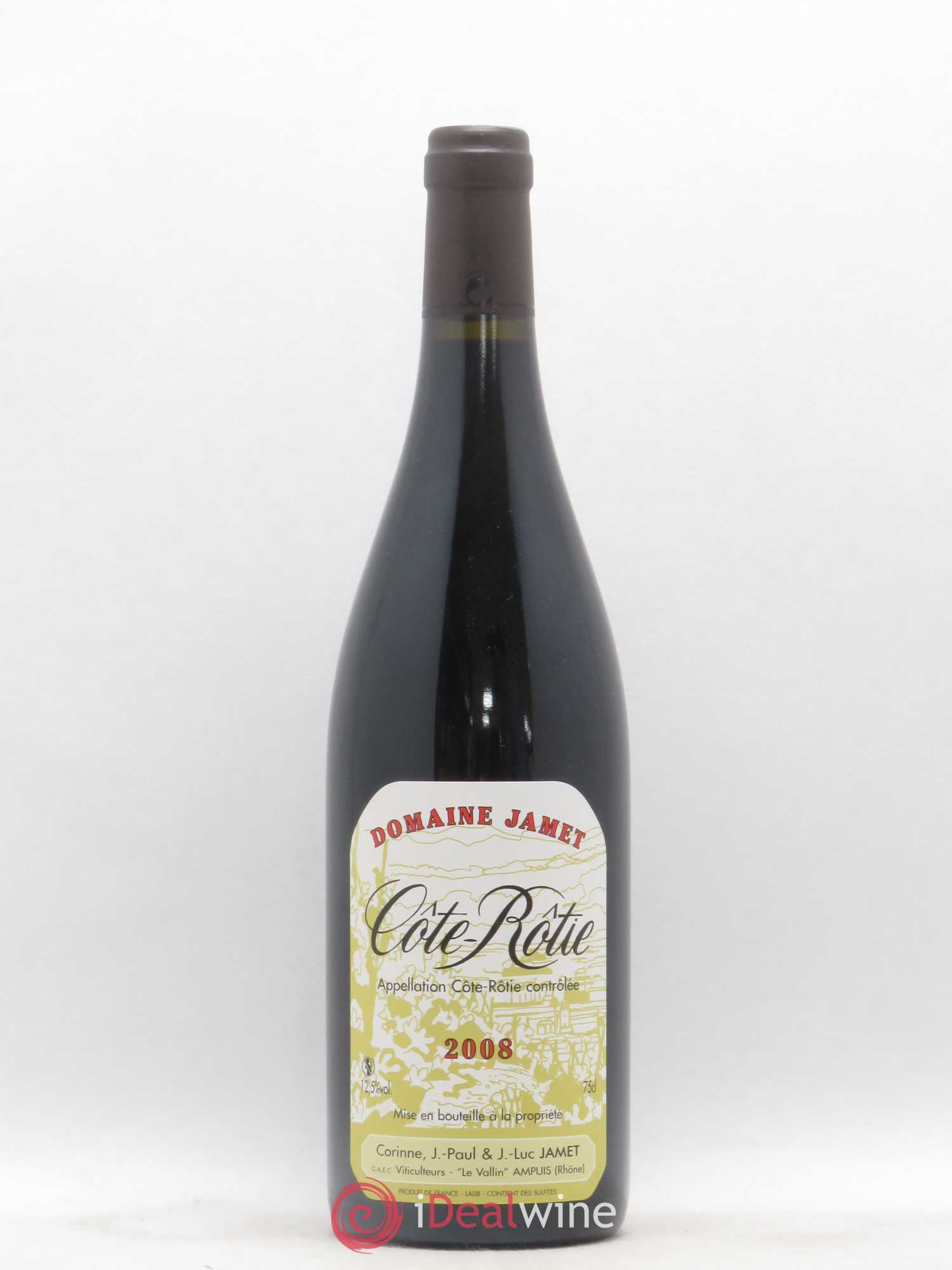 Côte-Rôtie Jamet (Domaine) 2008 - Lot de 1 bouteille - 0