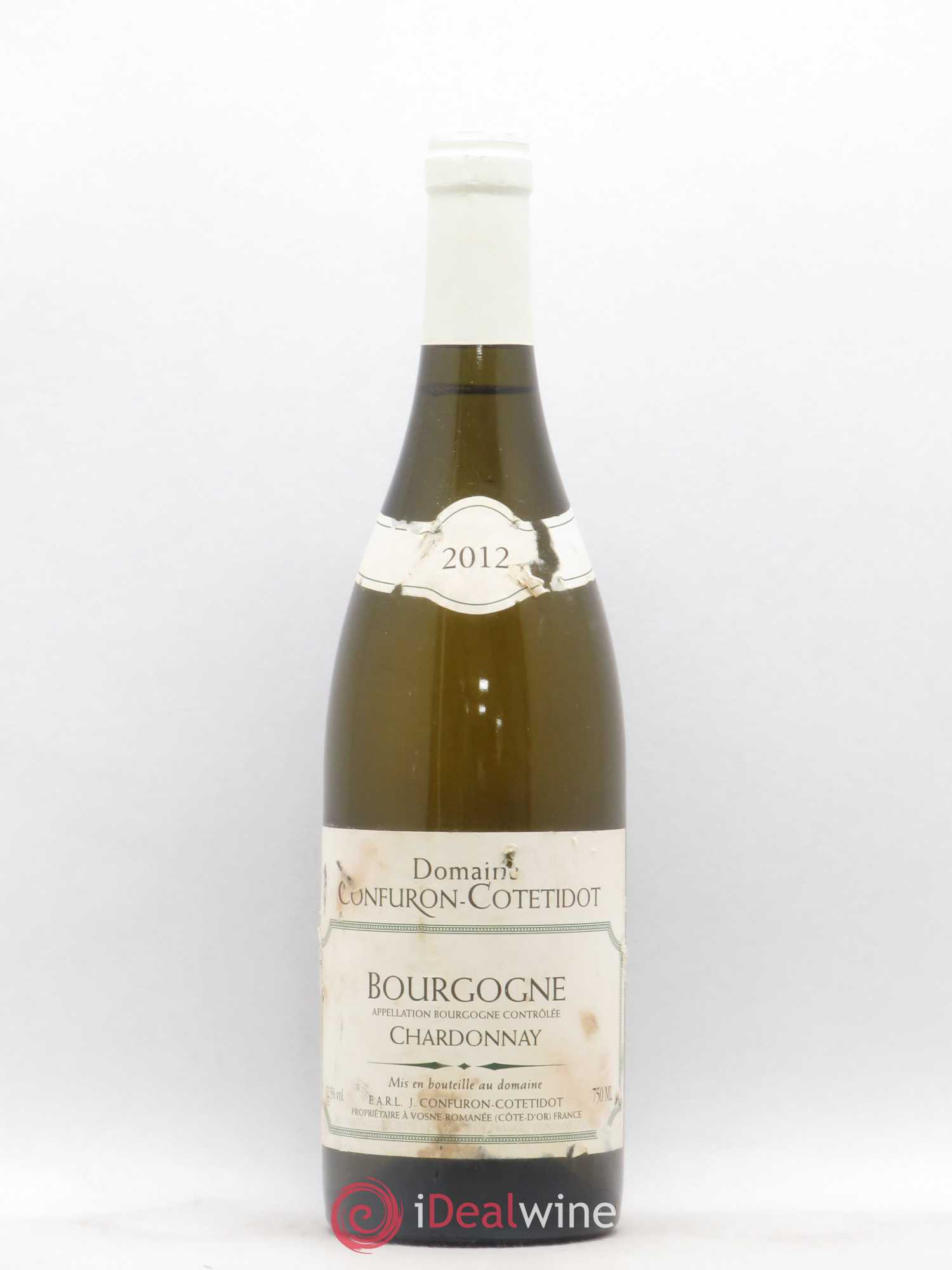 Bourgogne Chardonnay Confuron Cotetidot 2012 - Posten von 1 Flasche - 0
