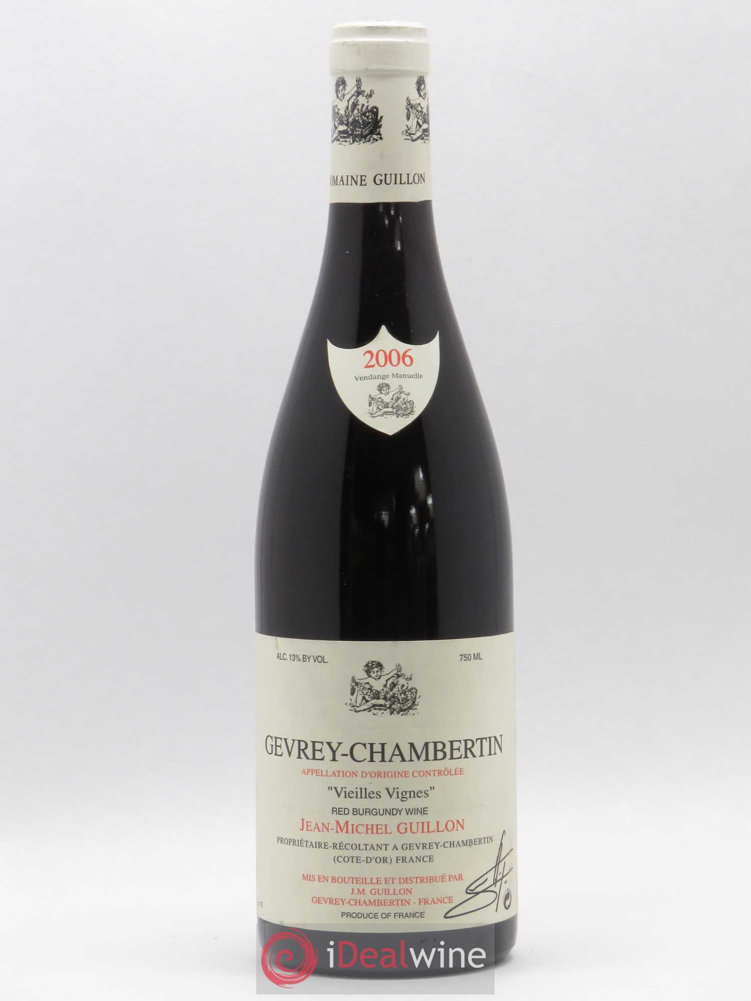 Gevrey-Chambertin Vieilles Vignes Domaine Guillon et fils 2006 - Posten von 1 Flasche - 0