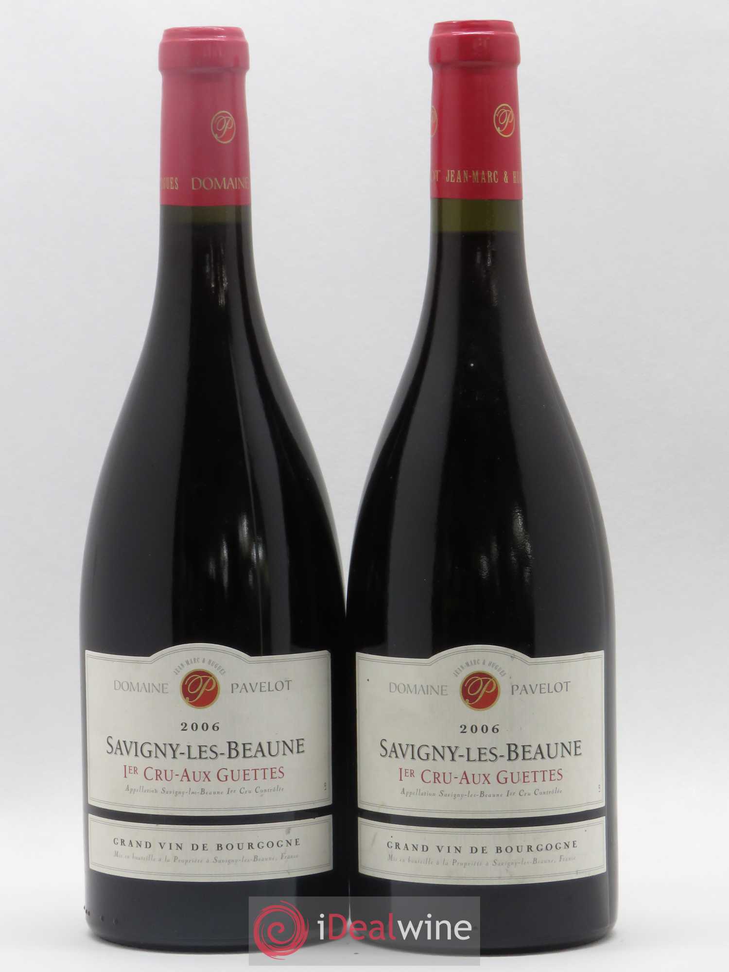 Savigny-lès-Beaune 1er Cru Aux Guettes Domaine Pavelot (sans prix de réserve) 2006 - Posten von 2 Flaschen - 0