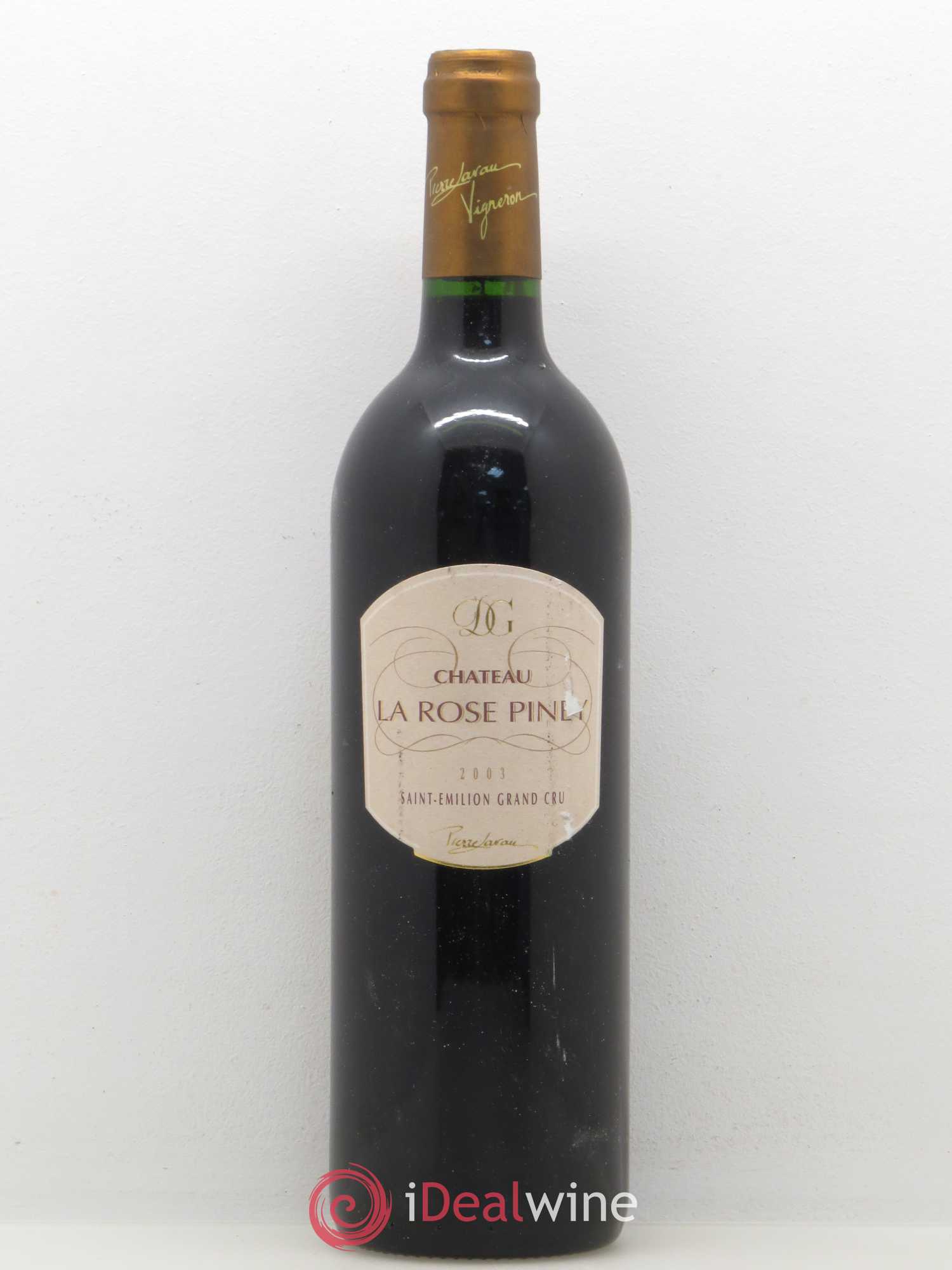 Saint-Émilion Château la Rose Piney (sans prix de réserve) 2003 - Posten von 1 Flasche - 0