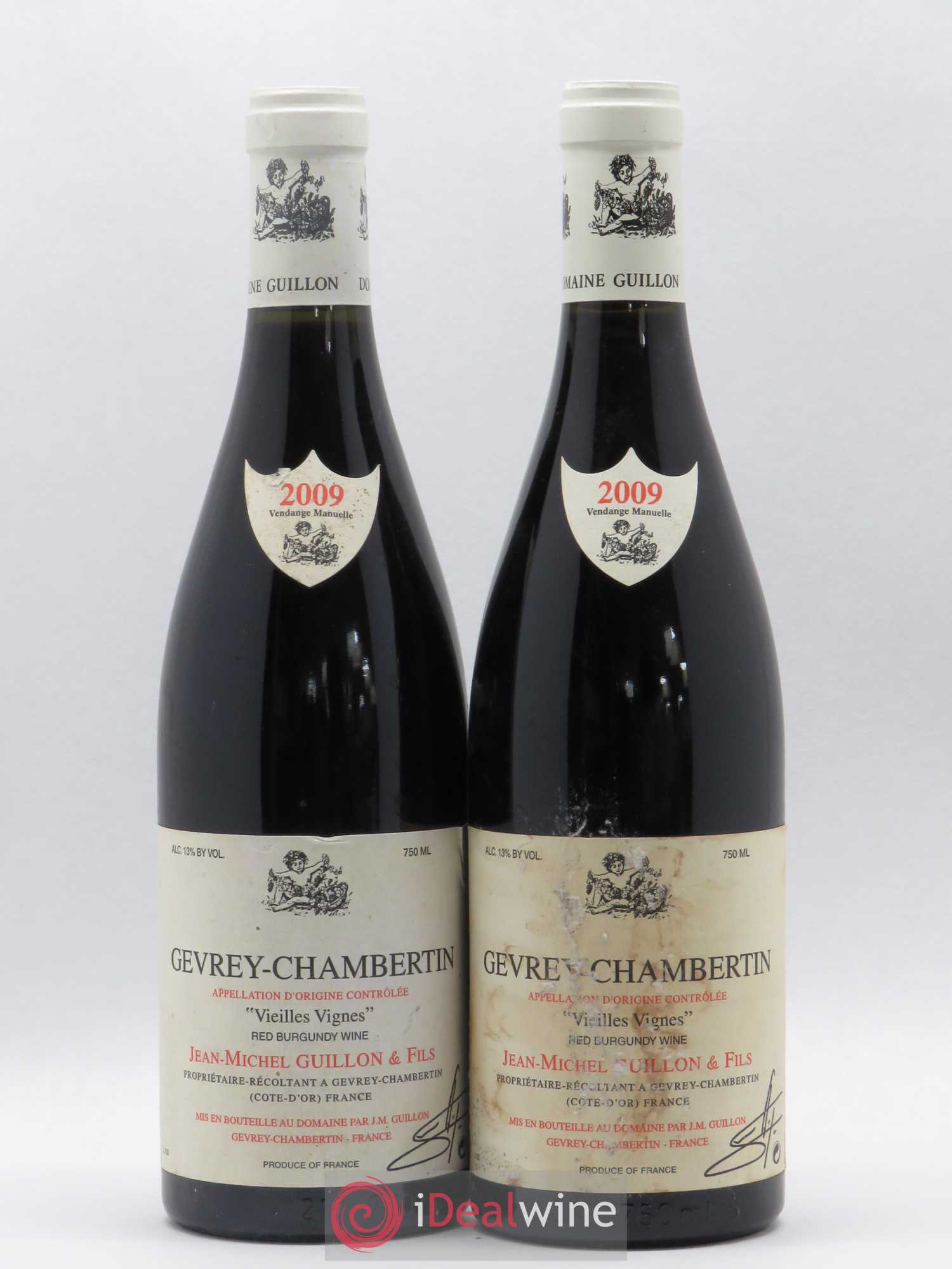 Gevrey-Chambertin Vieilles Vignes Domaine Guillon et fils 2009 - Posten von 2 Flaschen - 0