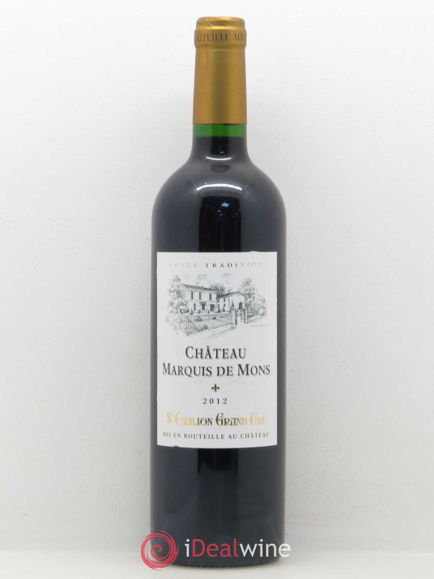 Marquis de Mons 2012 - Lot de 1 bouteille - 0