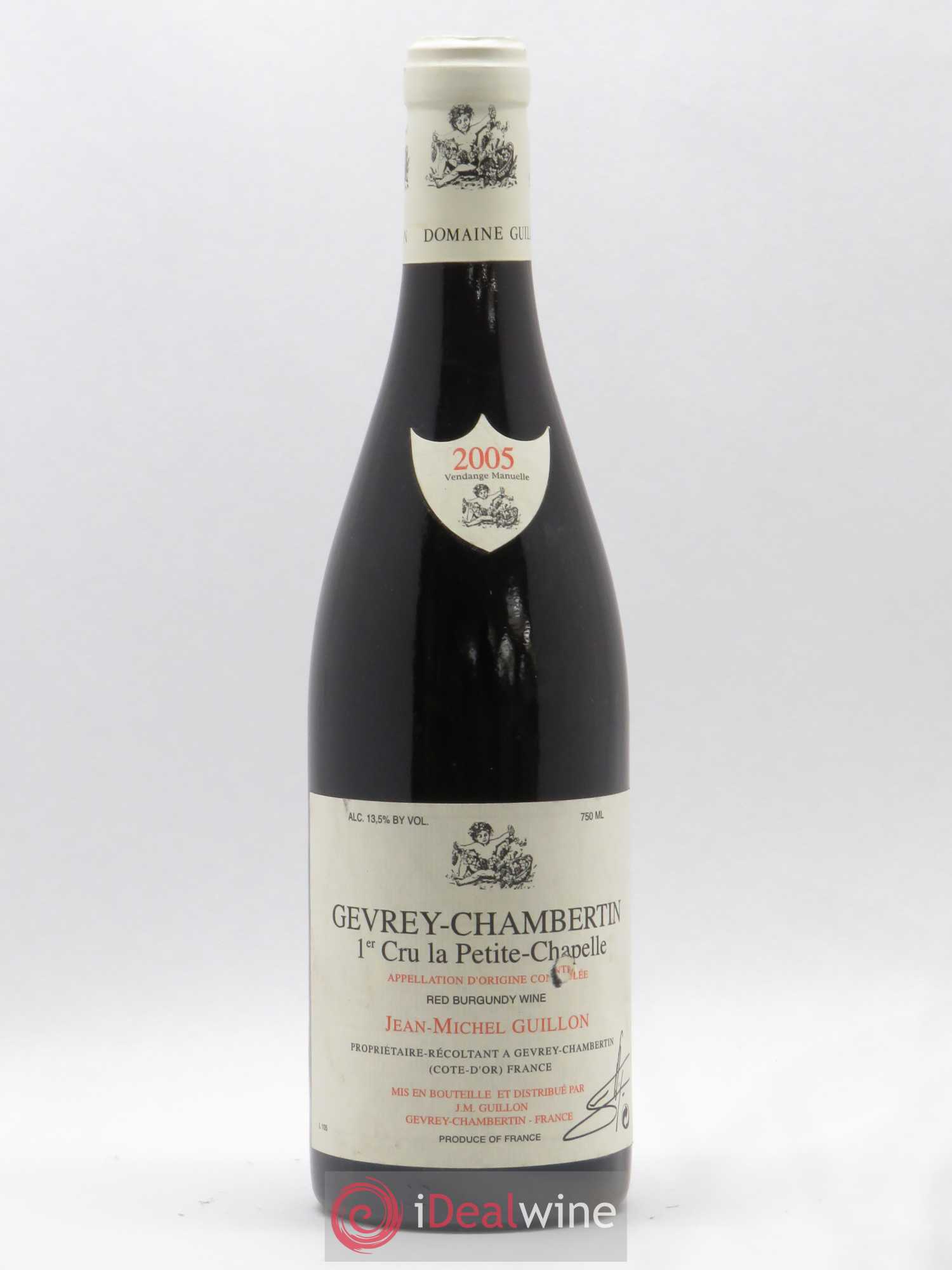 Gevrey-Chambertin 1er Cru La Petite Chapelle Domaine Guillon 2005 - Posten von 1 Flasche - 0