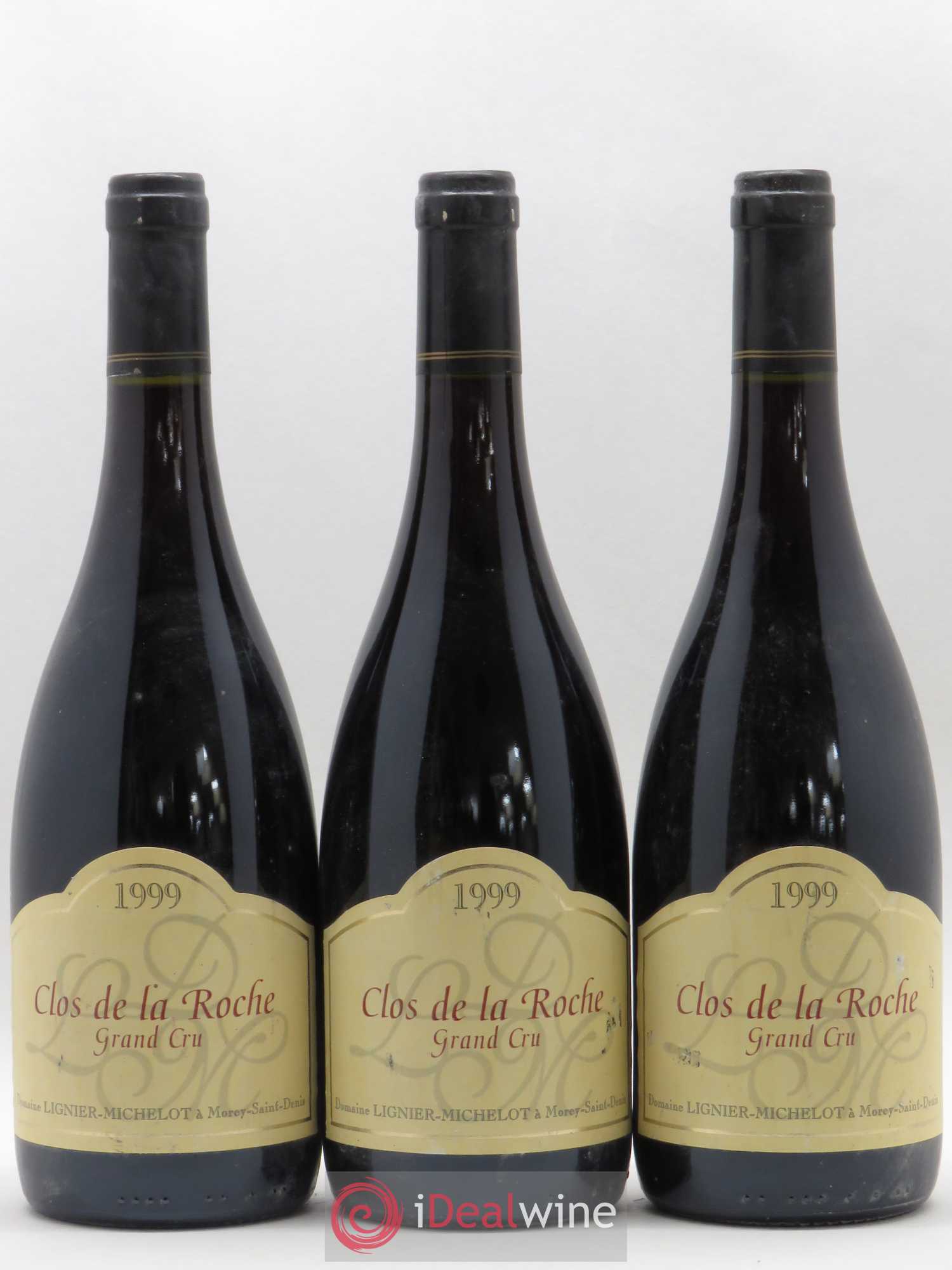 Clos de la Roche Grand Cru Lignier-Michelot (Domaine) 1999 - Lot de 3 bouteilles - 0