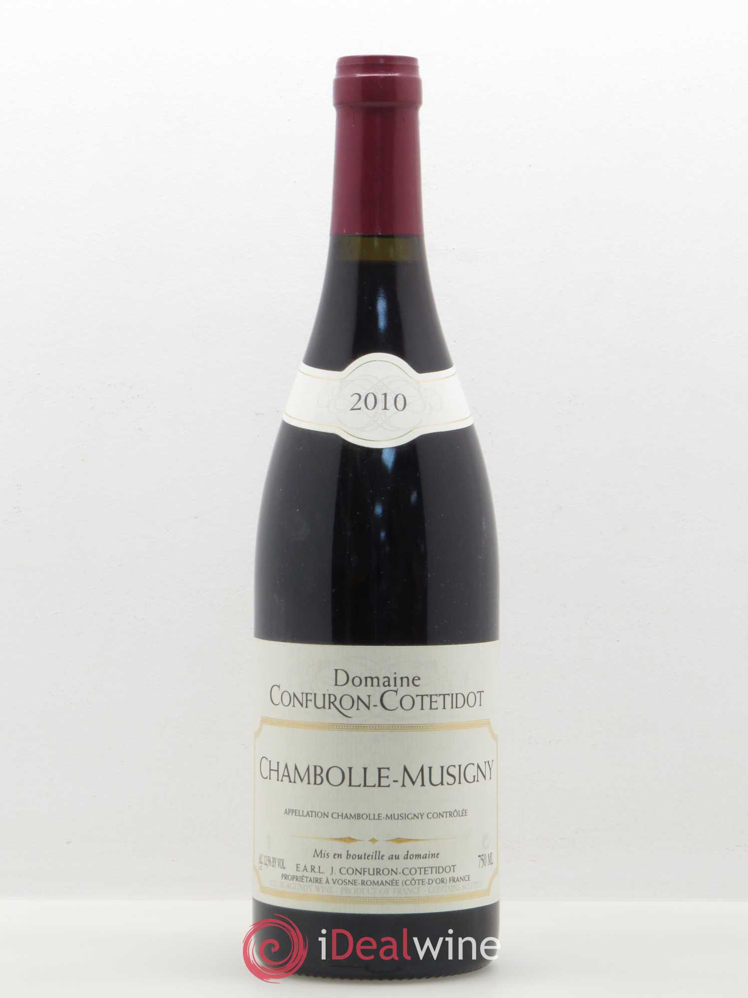 Chambolle-Musigny Confuron-Cotetidot 2010 - Lot de 1 bouteille - 0