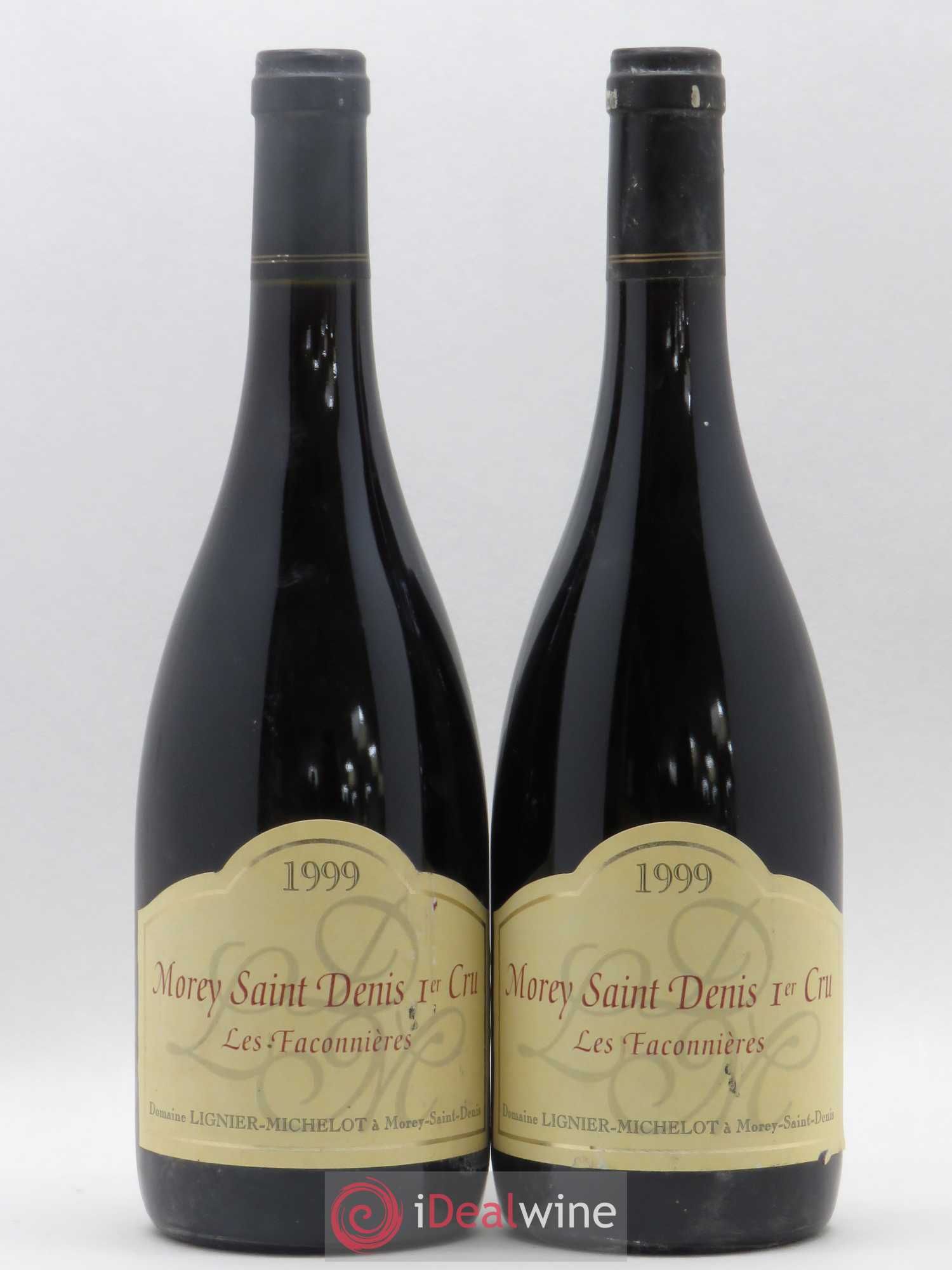 Morey-Saint-Denis 1er Cru Les Faconnières Lignier-Michelot (Domaine) 1999 - Lot de 2 bouteilles - 0