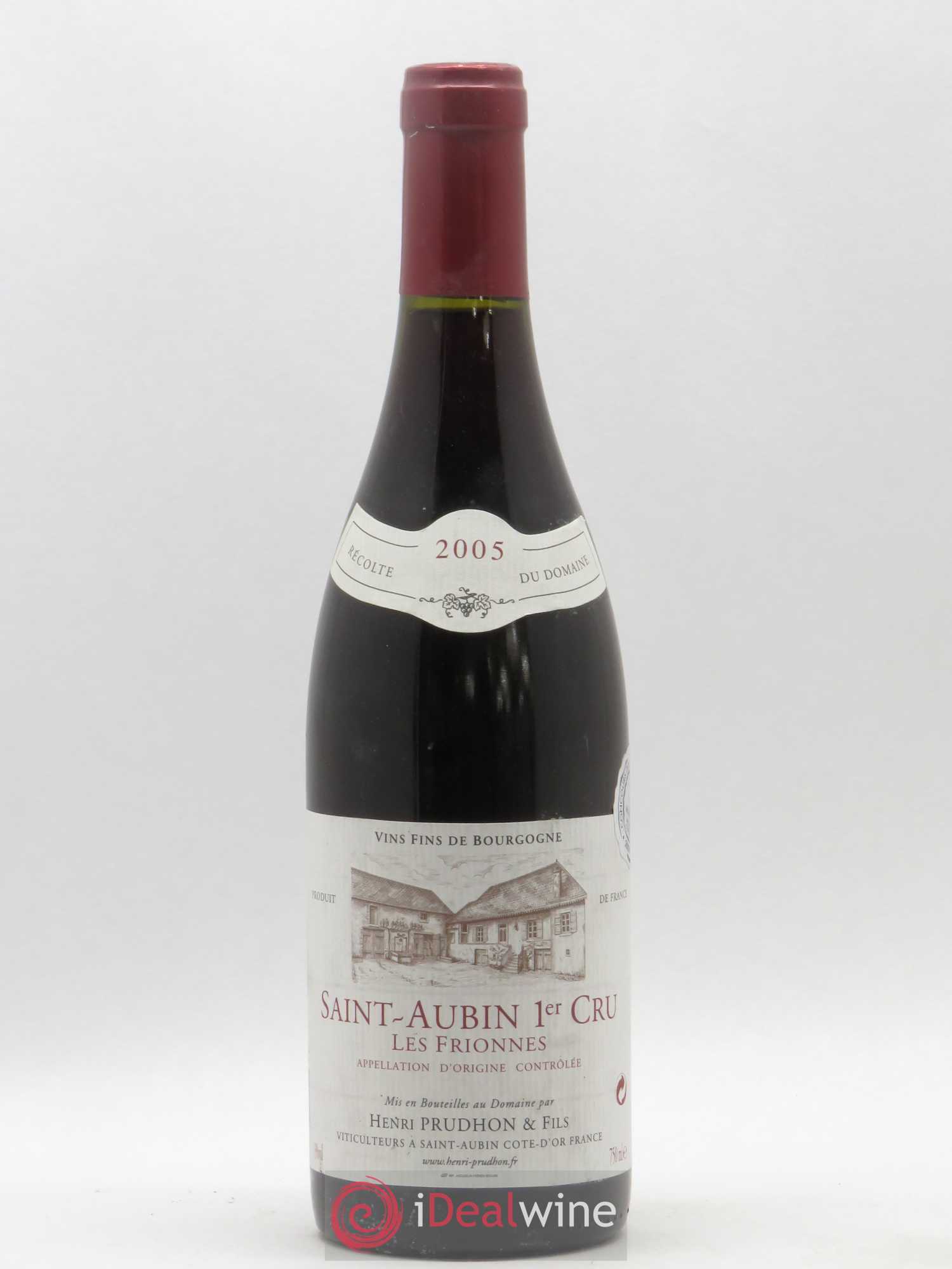 Saint-Aubin 1er Cru Les Frionnes Domaine Prudhon 2005 - Posten von 1 Flasche - 0