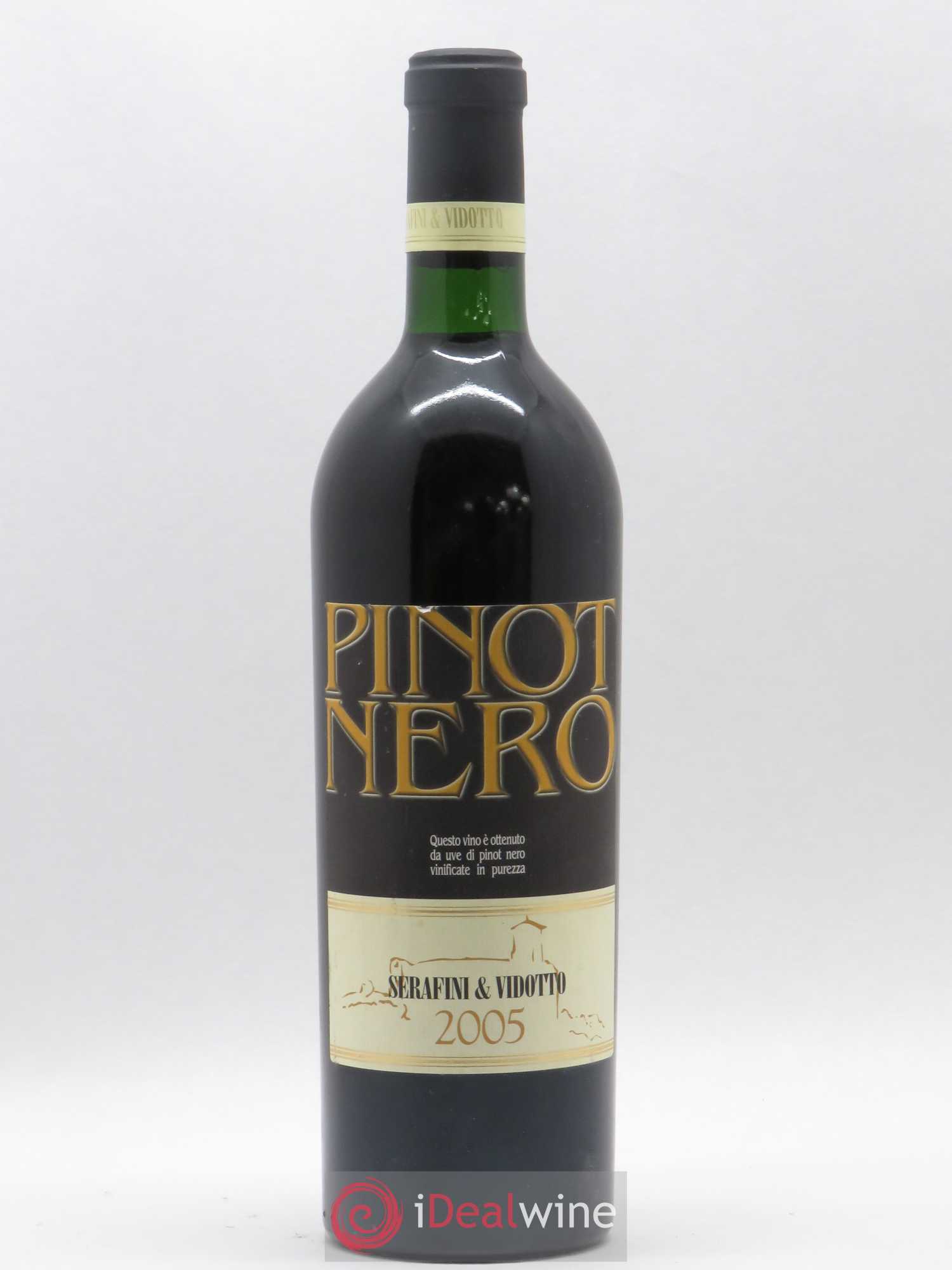 Italie Colli Trevigiani Serafini Vidotto Pinot Nero (sans prix de réserve) 2005 - Posten von 1 Flasche - 0