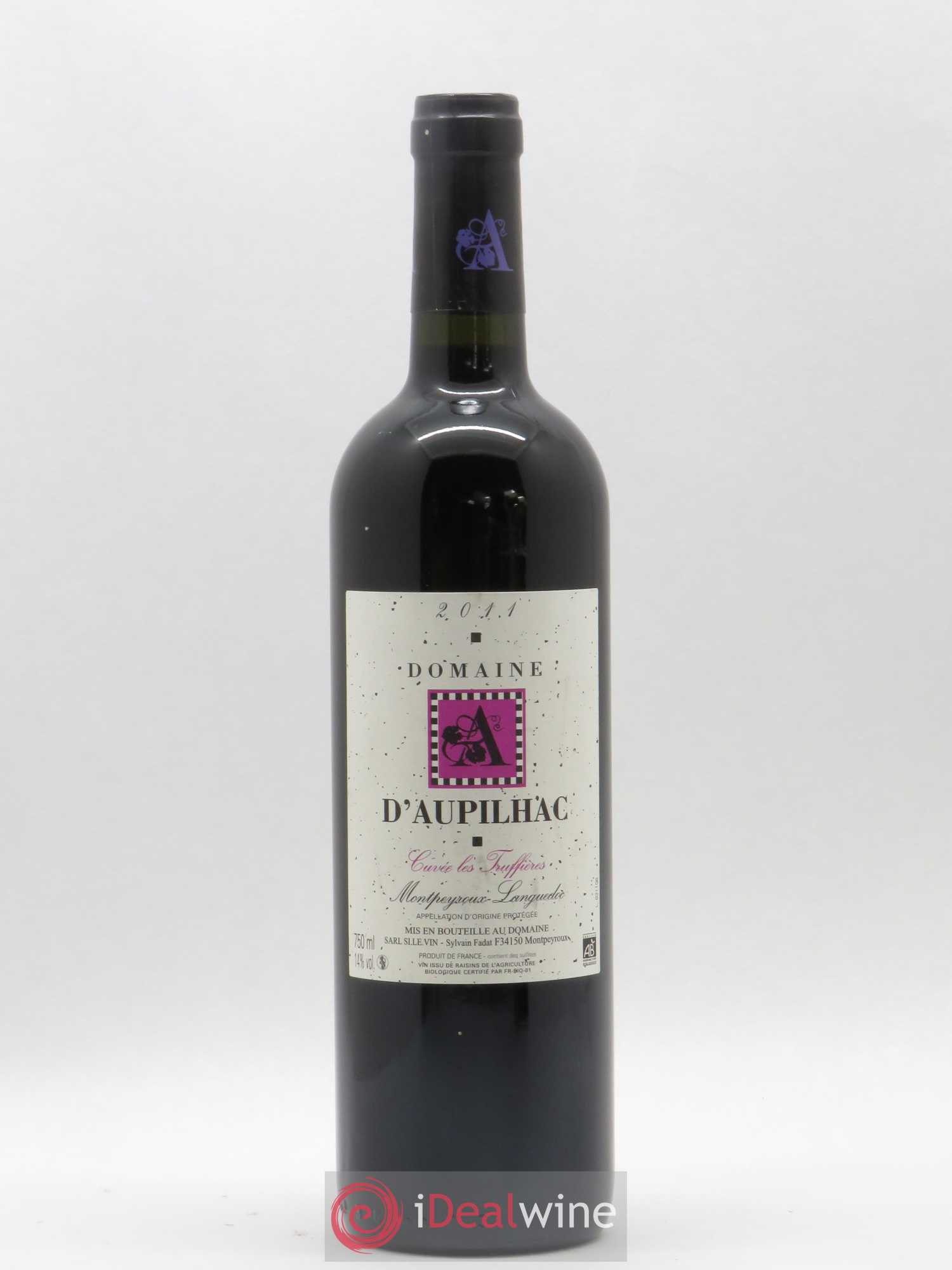 Languedoc Montpeyroux Aupilhac (Domaine d') Sylvain Fadat Cuvée Les Truffières 2011 - Lotto di 1 bottiglia - 0