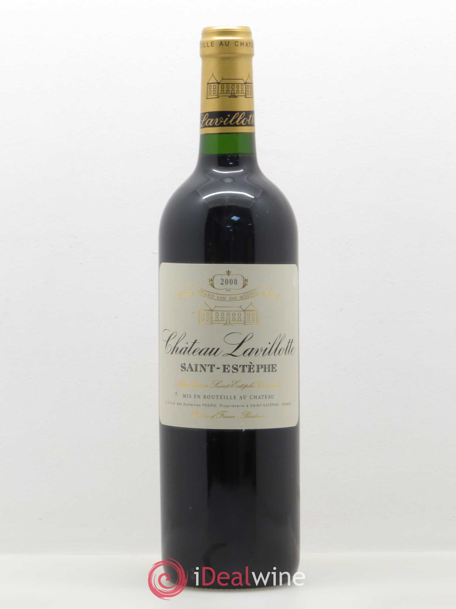 Saint-Estèphe Château Lavillotte (sans prix de réserve) 2008 - Posten von 1 Flasche - 0