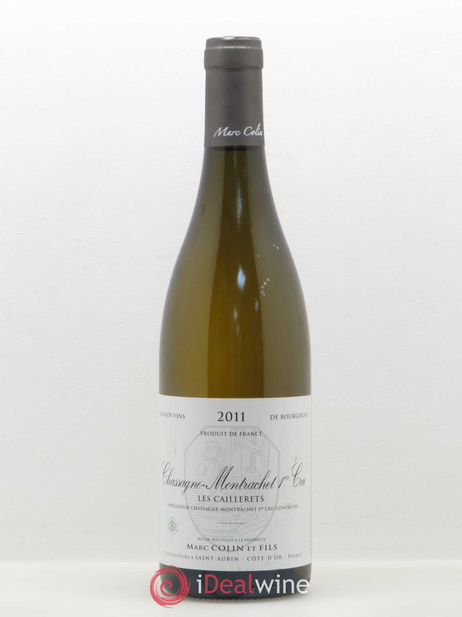 Chassagne-Montrachet 1er Cru Les Caillerets Marc Colin 2011 - Lot de 1 bouteille - 0