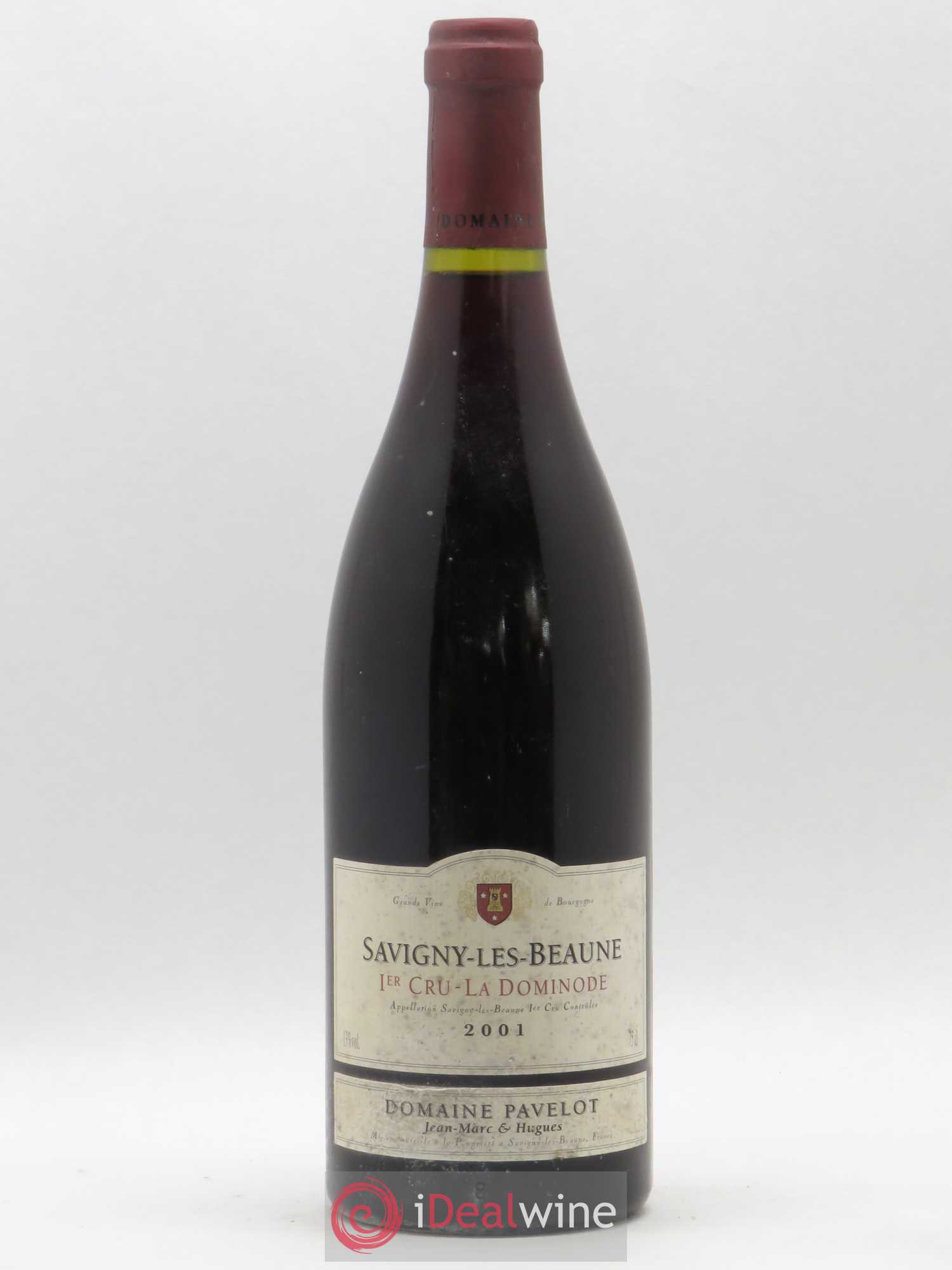 Savigny-lès-Beaune 1er Cru La Dominode Domaine Pavelot 2001 - Posten von 1 Flasche - 0