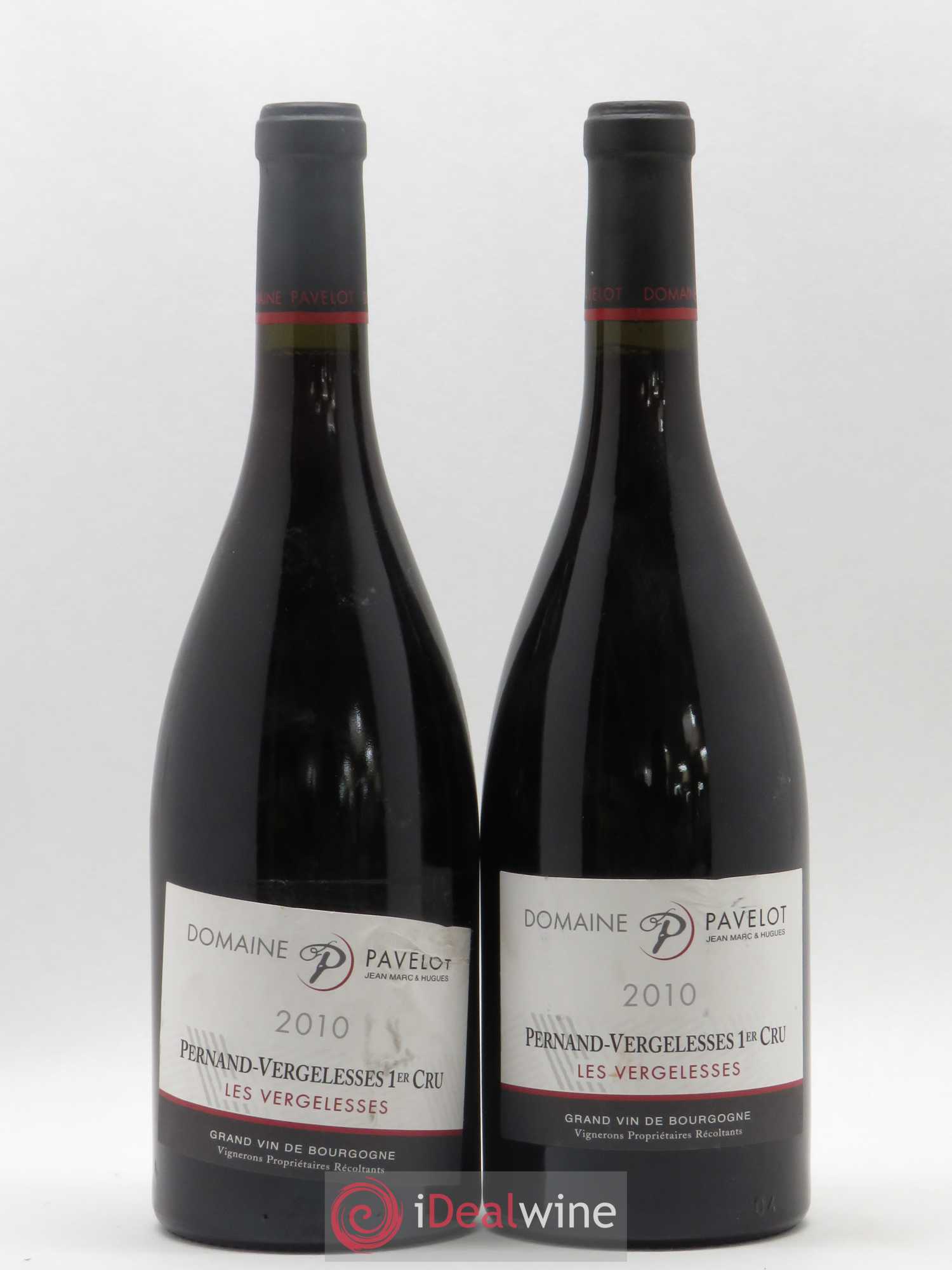 Pernand-Vergelesses 1er Cru Les Vergelesses Pavelot (Domaine) 2010 - Lotto di 2 bottiglie - 0
