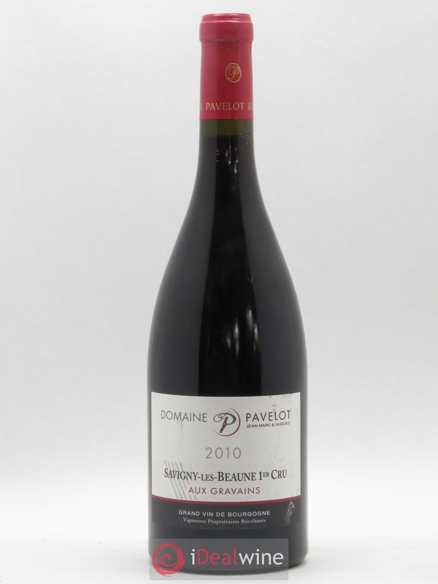 Savigny-lès-Beaune 1er Cru Aux Gravains Domaine Pavelot (sans prix de réserve) 2010 - Posten von 1 Flasche - 0