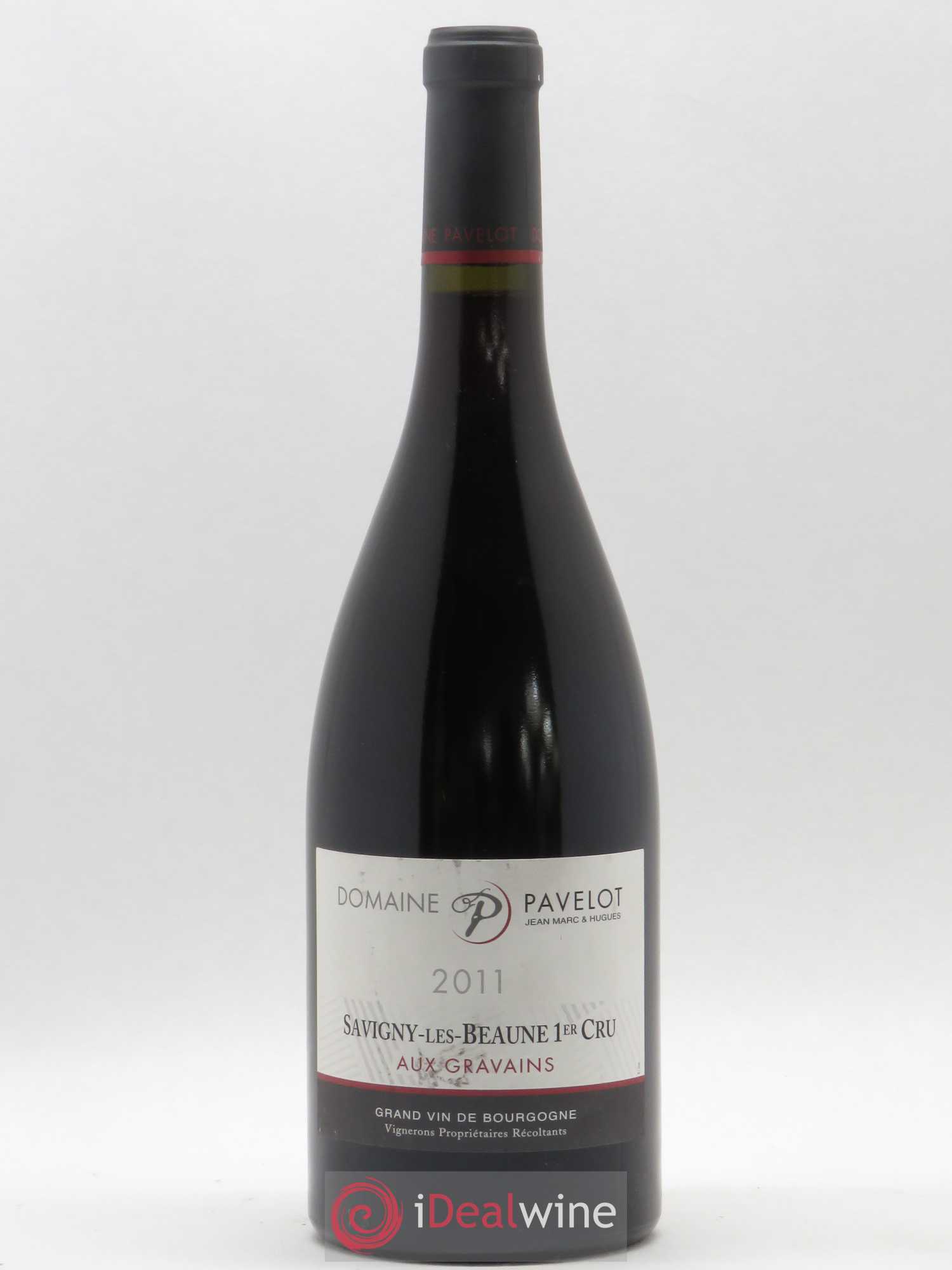 Savigny-lès-Beaune 1er Cru Aux Gravains Domaine Pavelot (sans prix de réserve) 2011 - Posten von 1 Flasche - 0