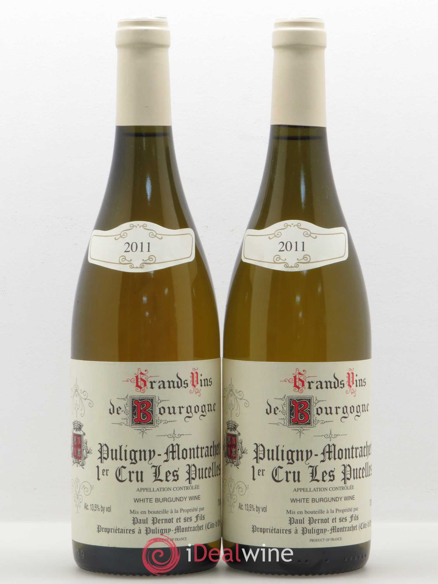 Puligny-Montrachet 1er Cru Les Pucelles Paul Pernot (sans prix de réserve) 2011 - Posten von 2 Flaschen - 0