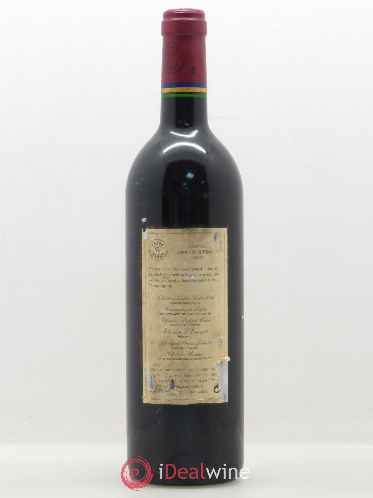 Carruades de Lafite Rothschild Second Vin (sans prix de réserve) 1995 - Lot de 1 bouteille - 1