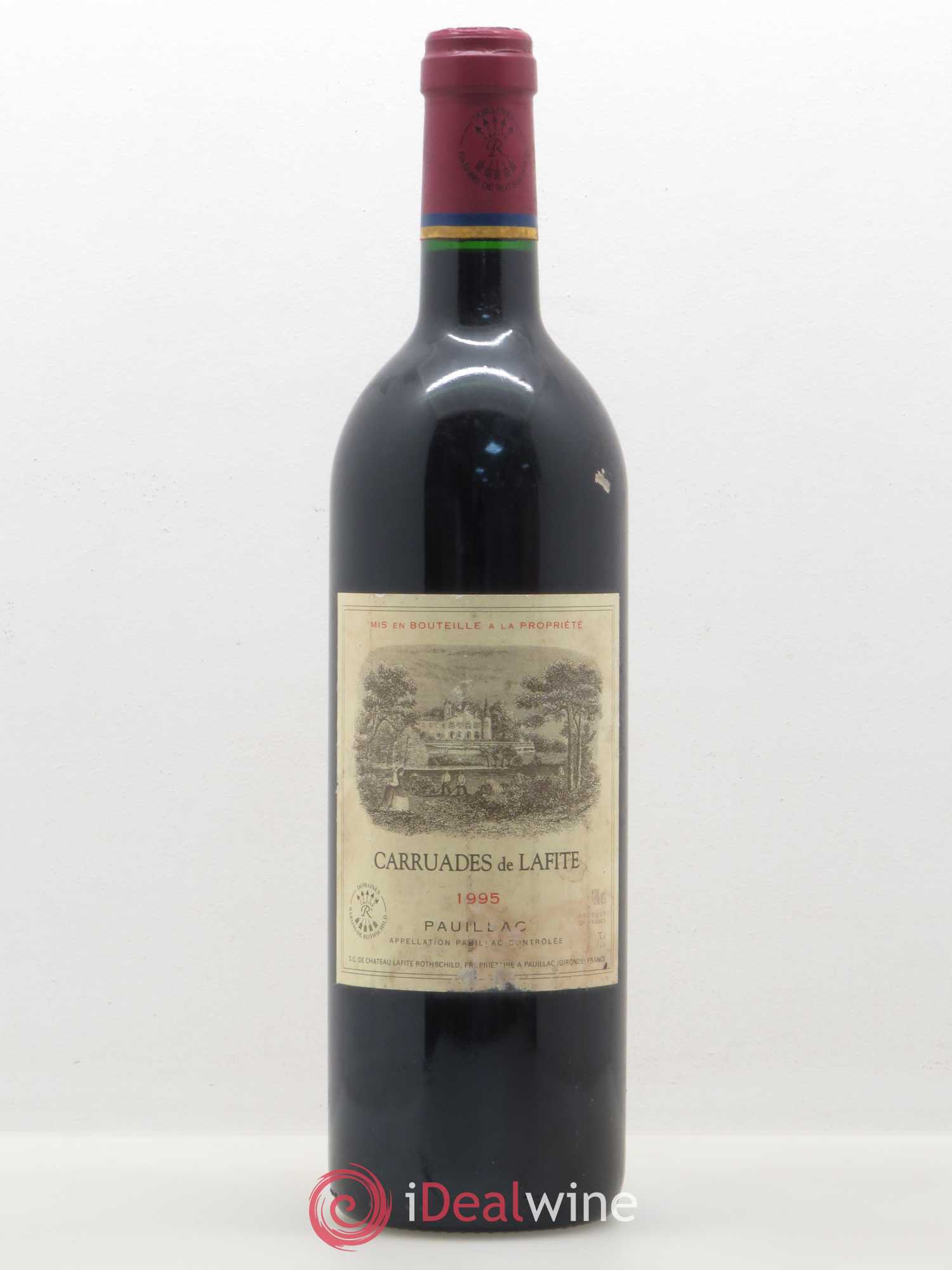 Carruades de Lafite Rothschild Second Vin (sans prix de réserve) 1995 - Lot de 1 bouteille - 0
