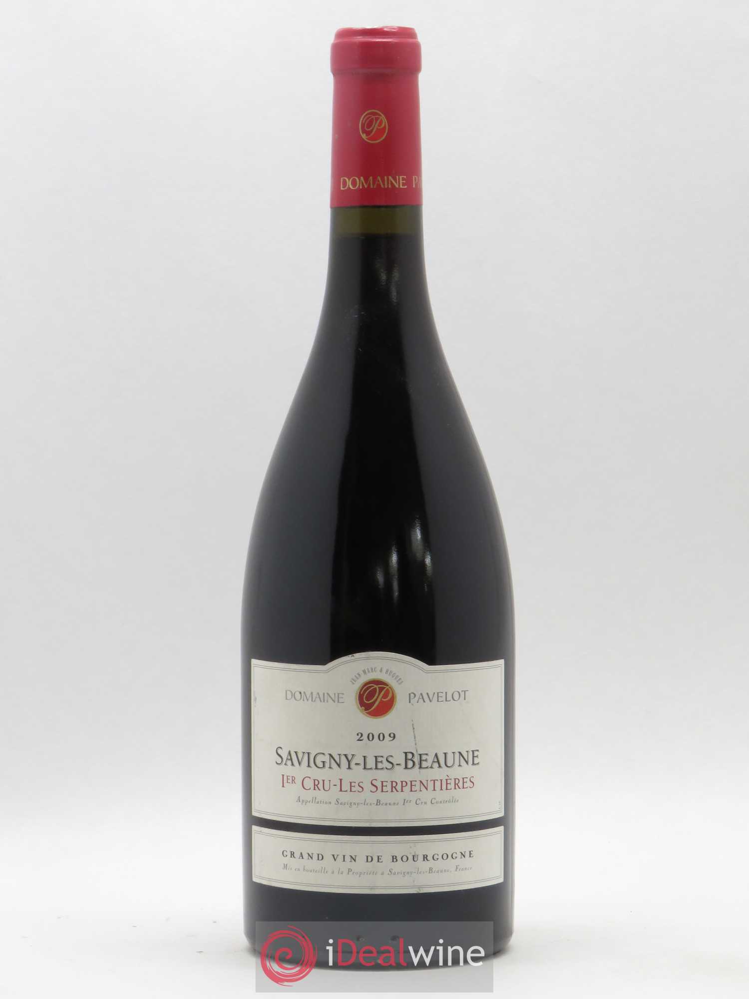 Savigny-lès-Beaune 1er Cru Les Serpentières Domaine Pavelot 2009 - Posten von 1 Flasche - 0